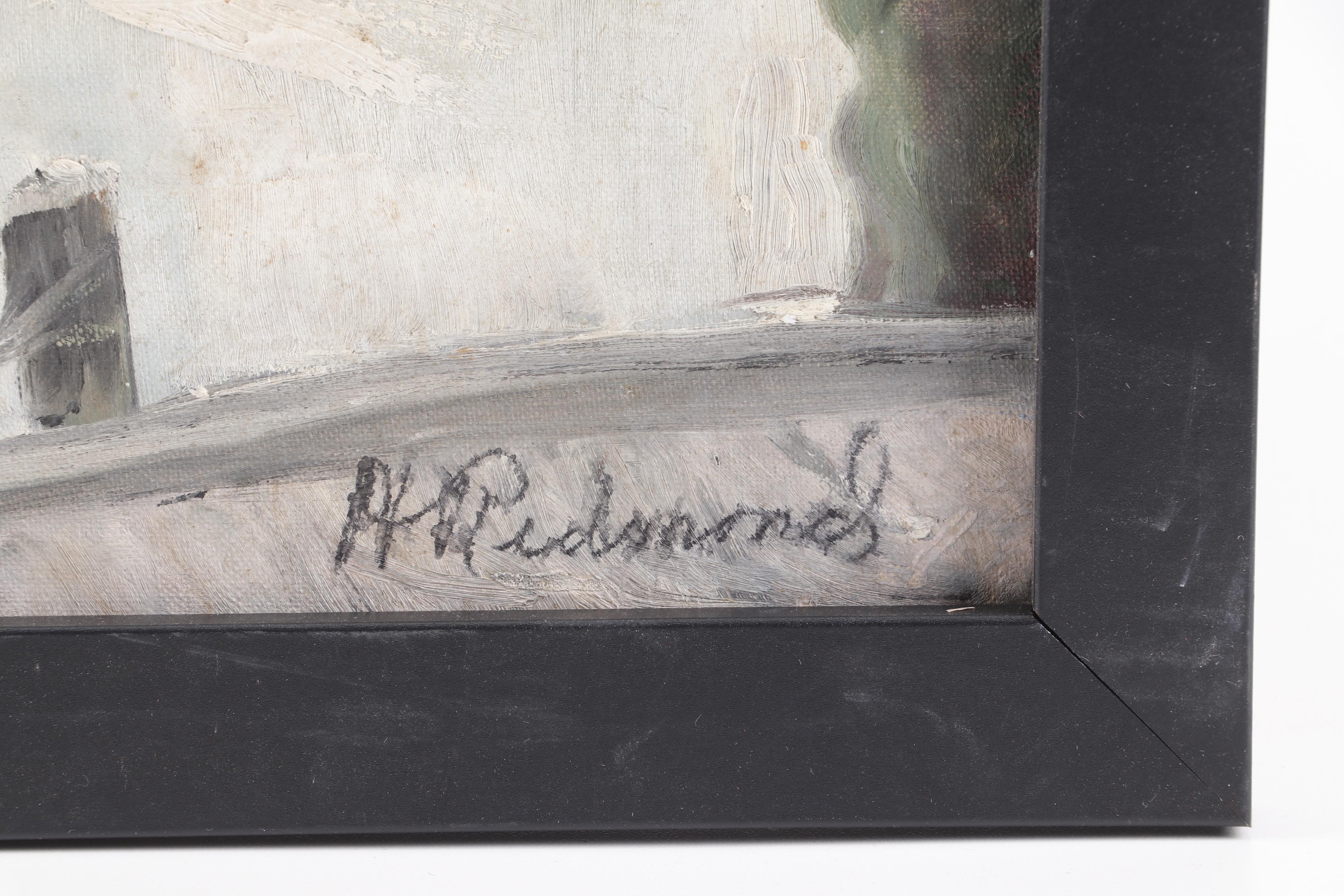 Helen Richmond Nautical Oil Painting