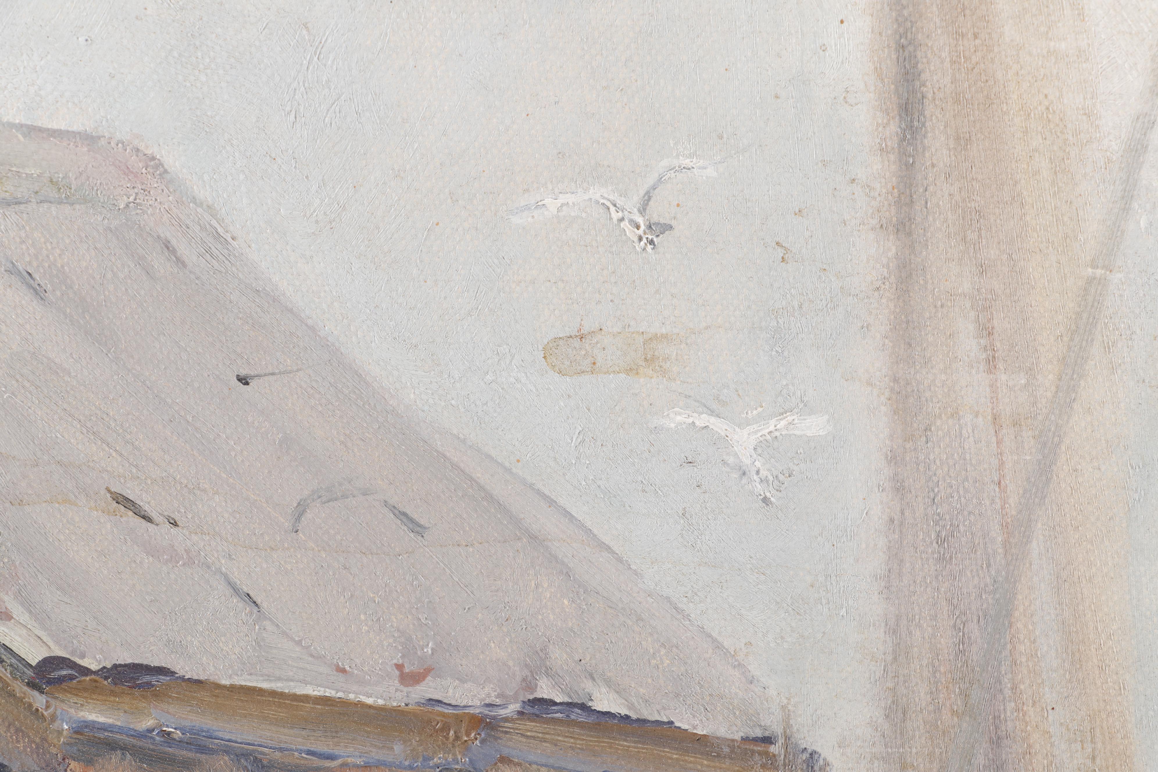 Helen Richmond Nautical Oil Painting