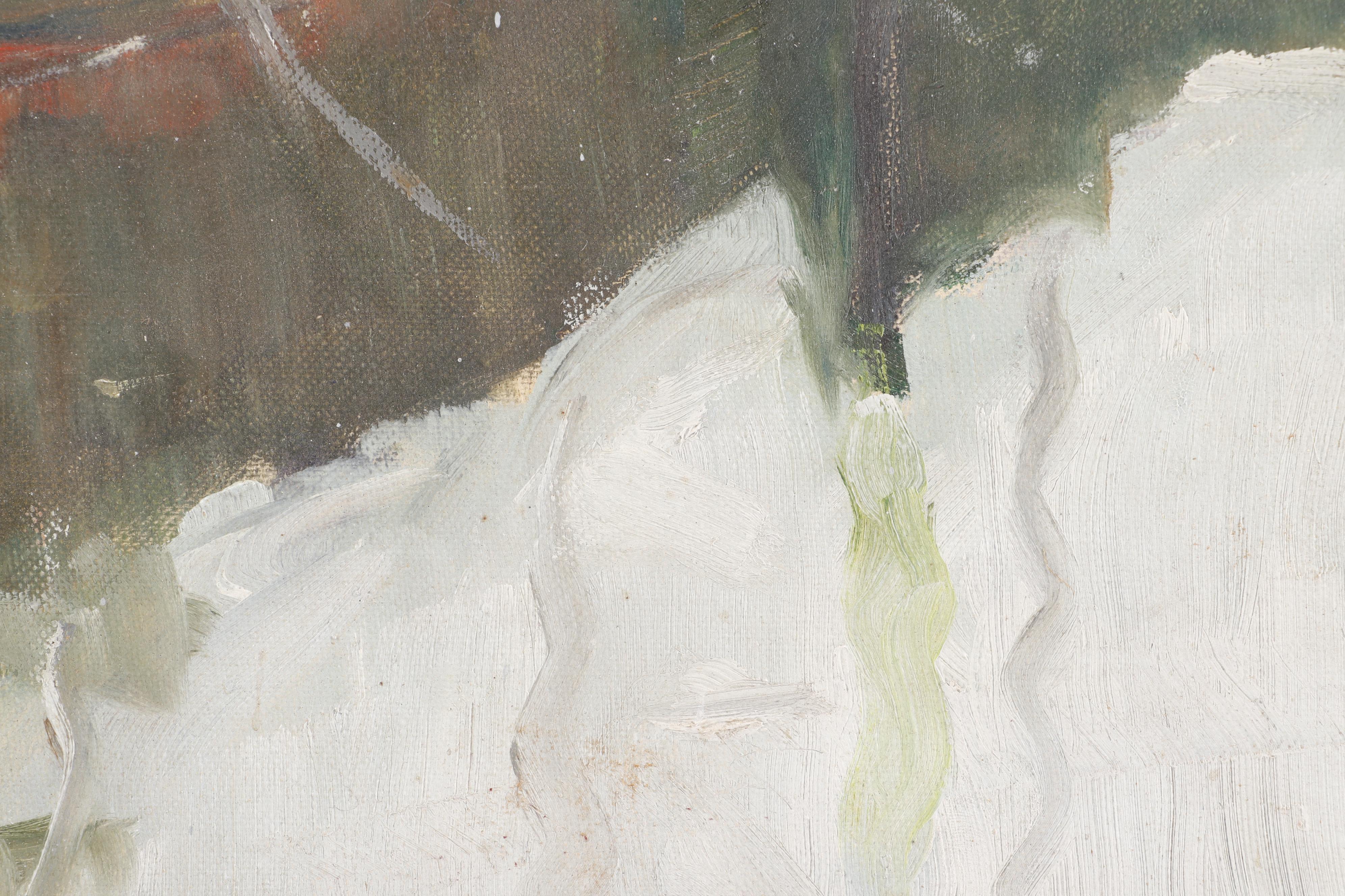 Helen Richmond Nautical Oil Painting