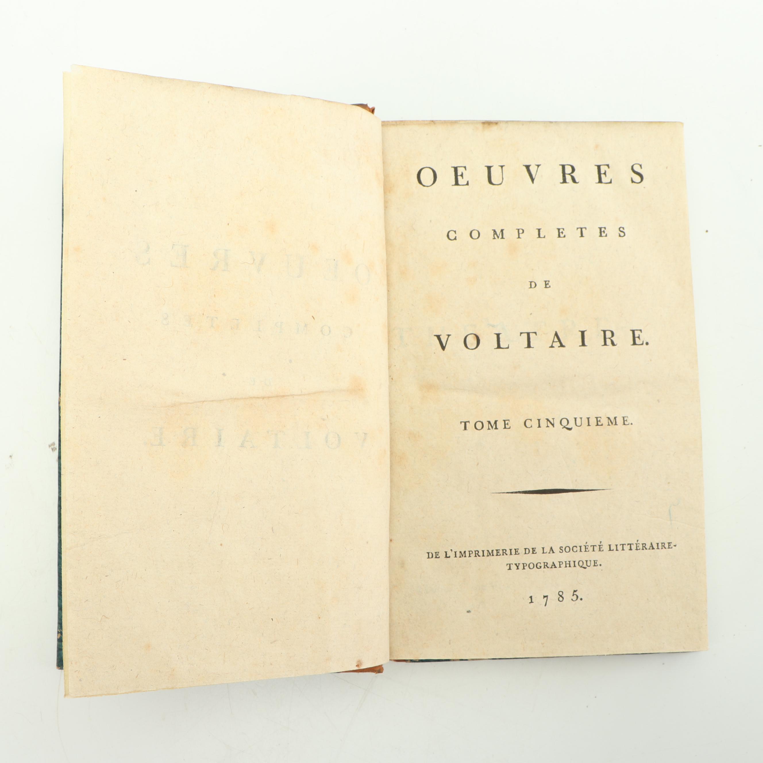 Literary Anthologies and Novels, 18th and 19th Century