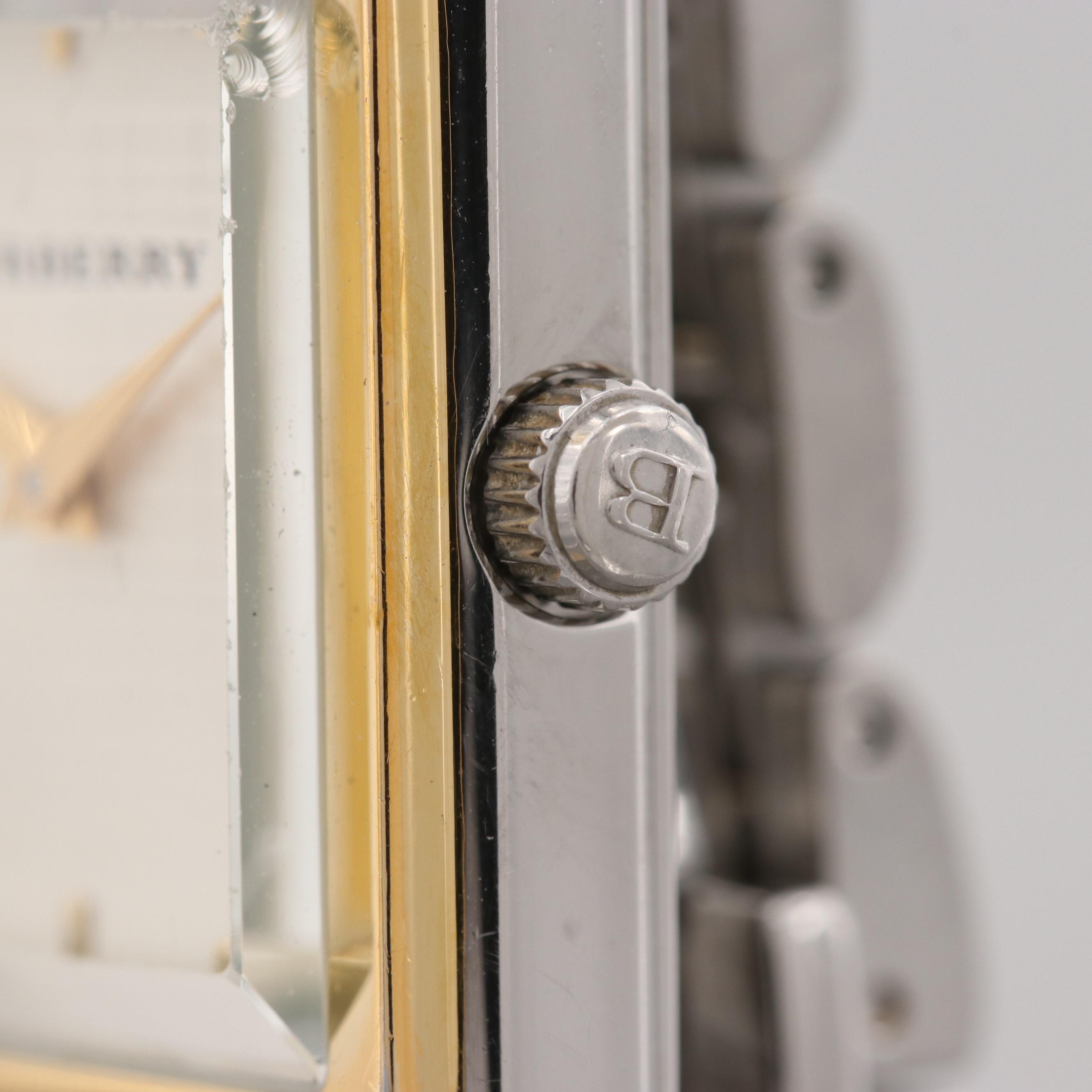 Burberry Stainless Steel Two Tone Watch