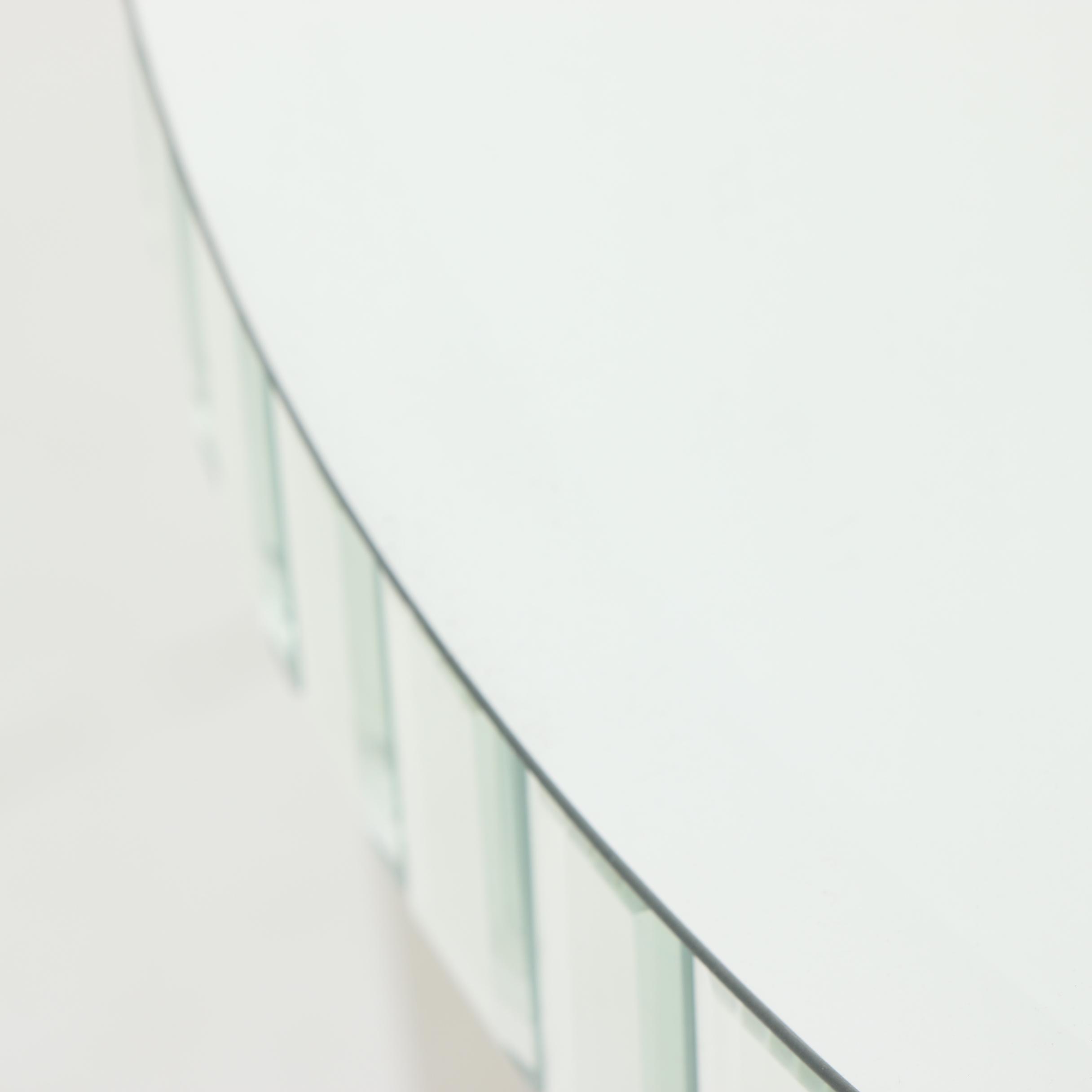 Regency Moderne-Style Mirrored Accent Table