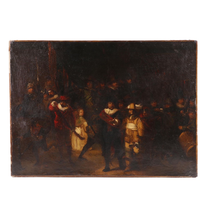 Copy Oil Painting After Rembrandt van Rijn