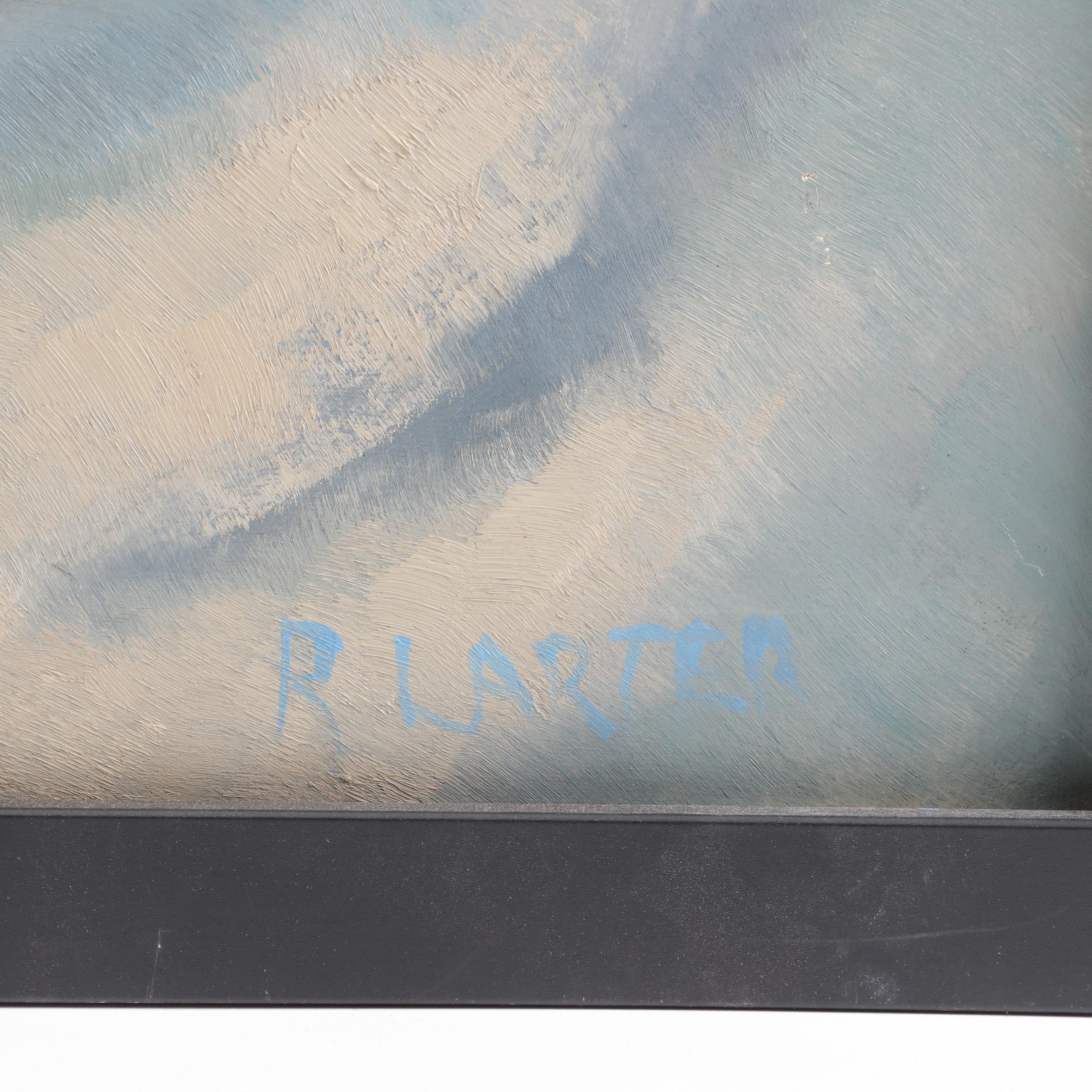 Robert Larter Abstract Oil Painting