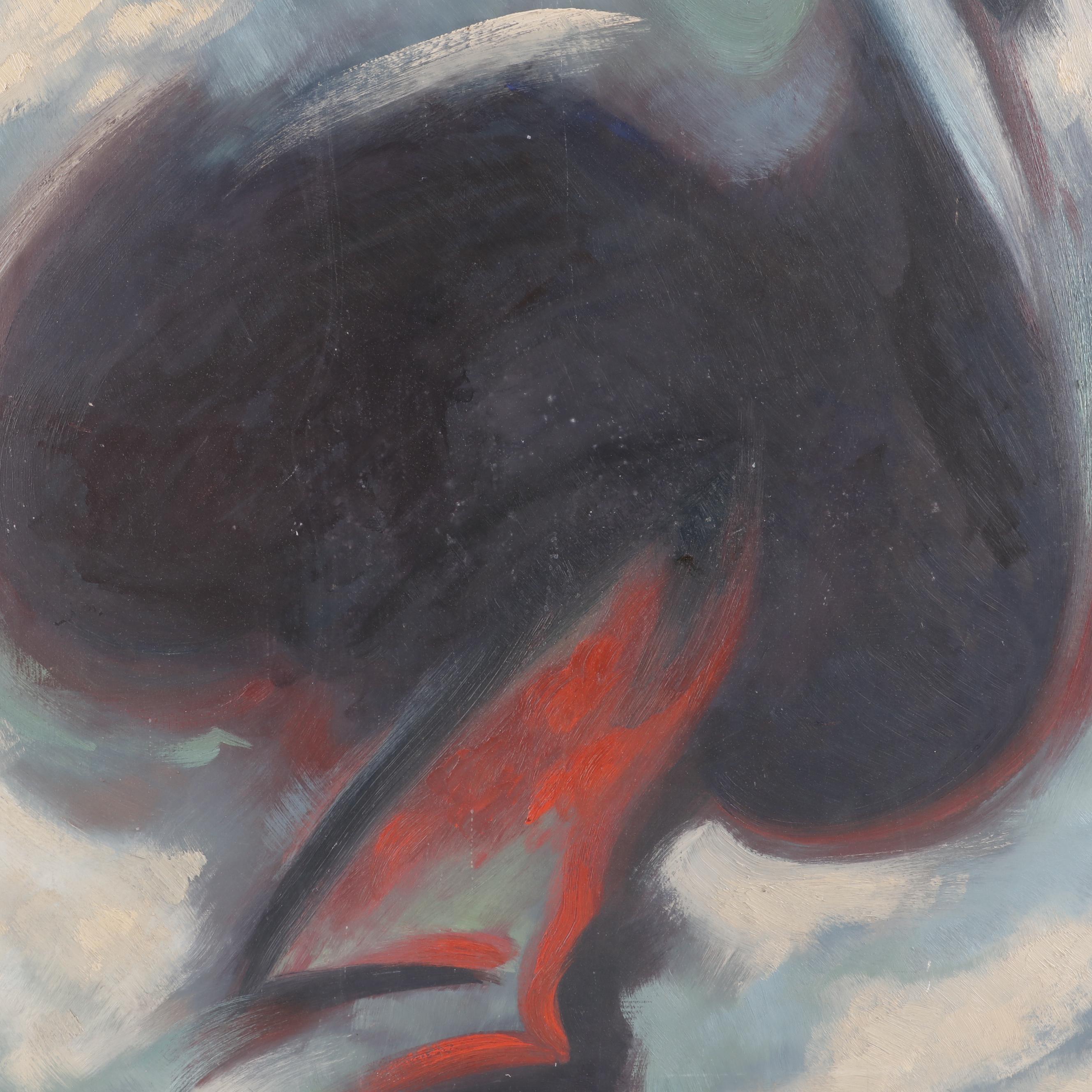 Robert Larter Abstract Oil Painting