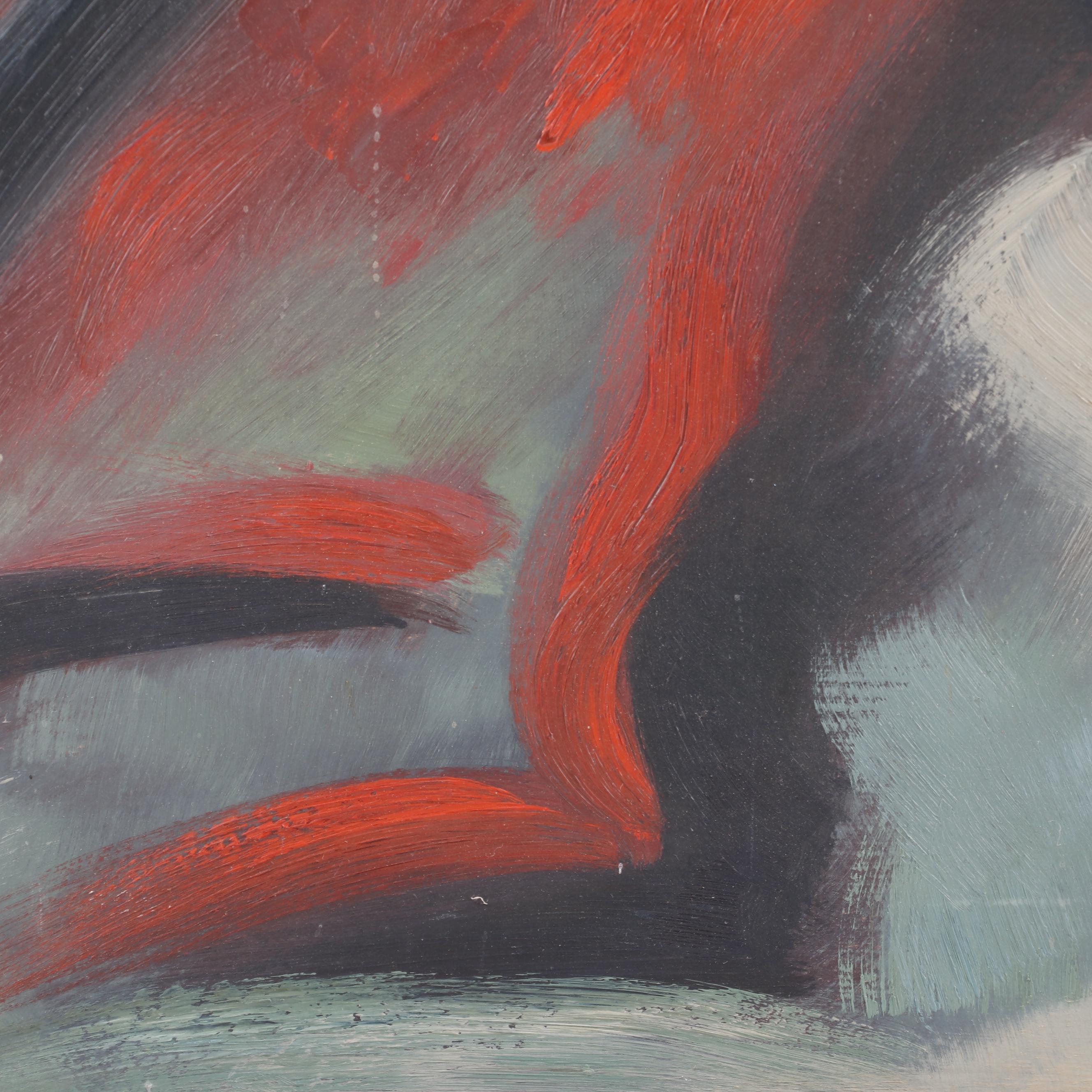 Robert Larter Abstract Oil Painting