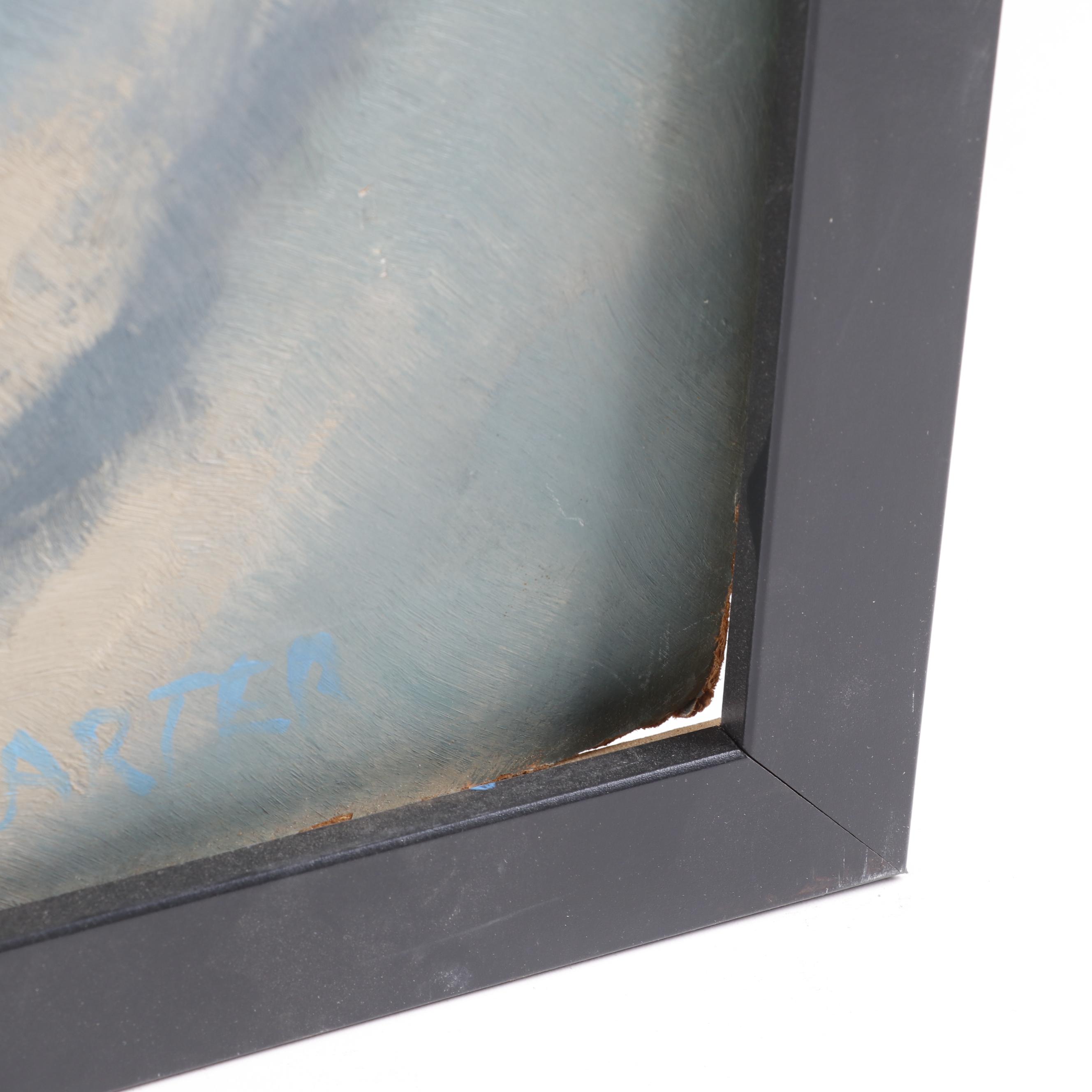 Robert Larter Abstract Oil Painting