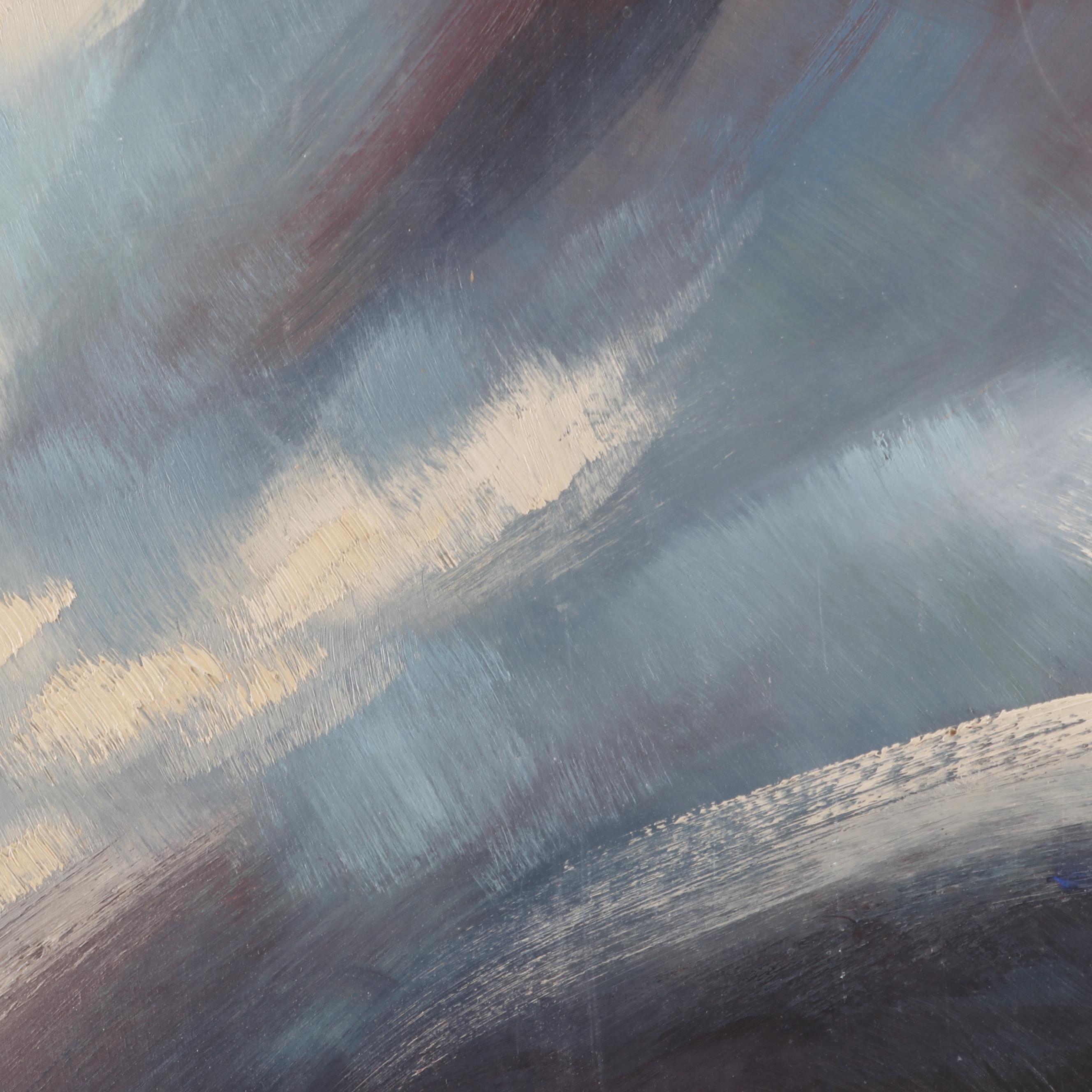 Robert Larter Abstract Oil Painting