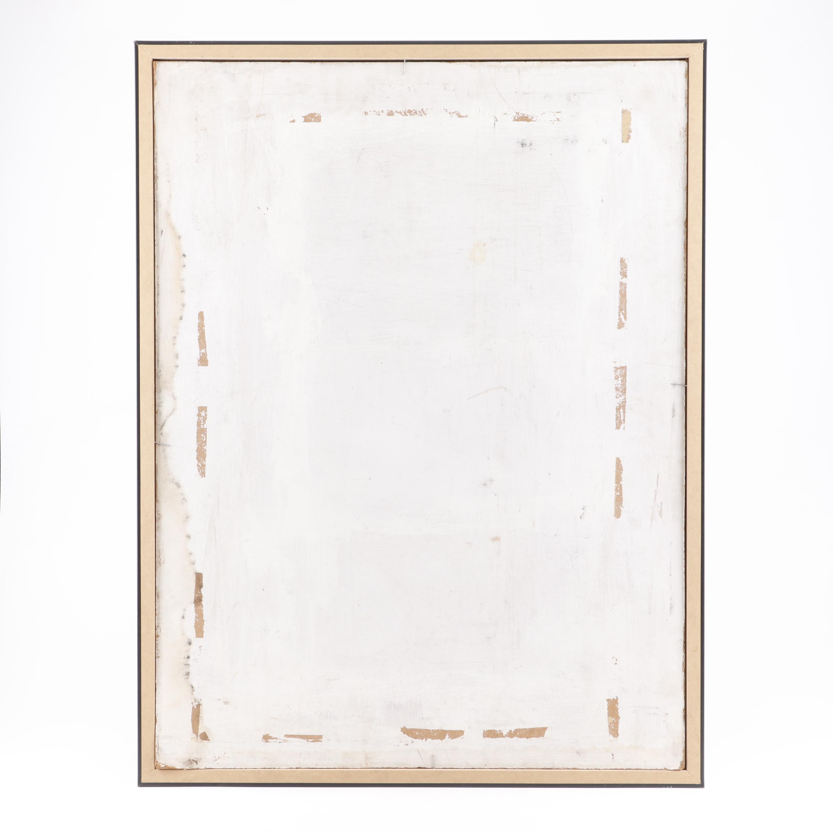 Robert Larter Abstract Oil Painting