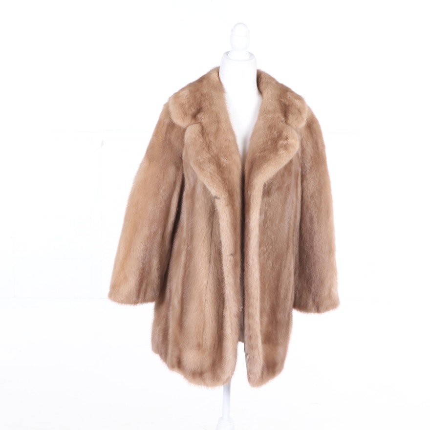 Women's Evans Furs Mink Fur Coat, Vintage