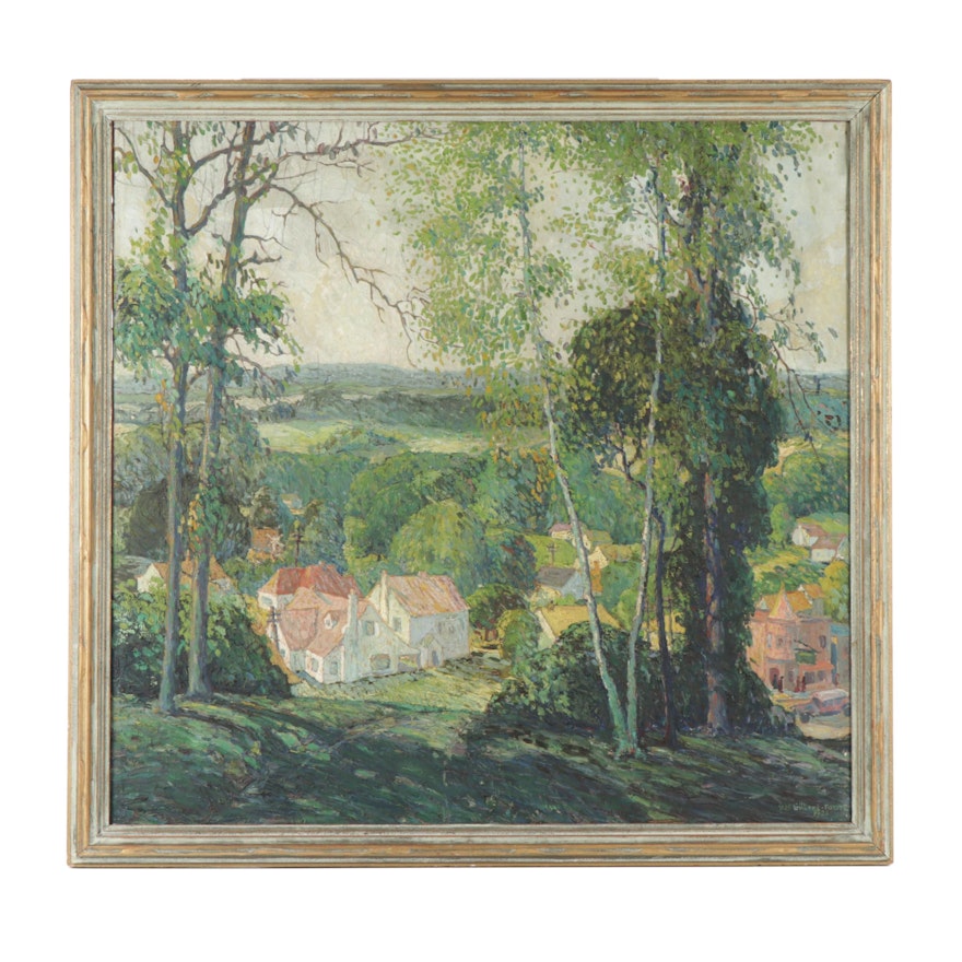 Henry Gilbert Foote Landscape Oil Painting