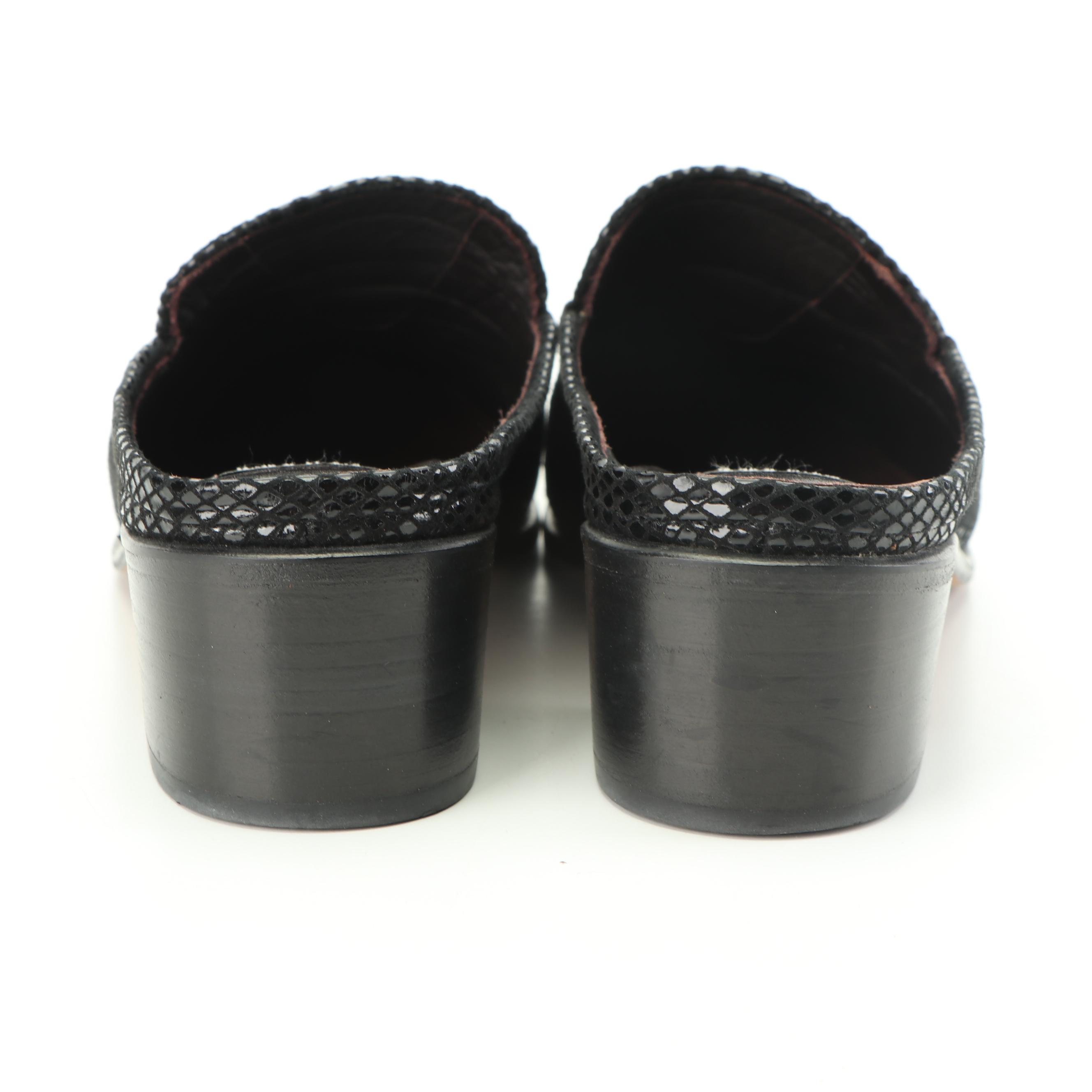Women's Stuart Weitzman and Cole Haan Leather Wedge Shoes