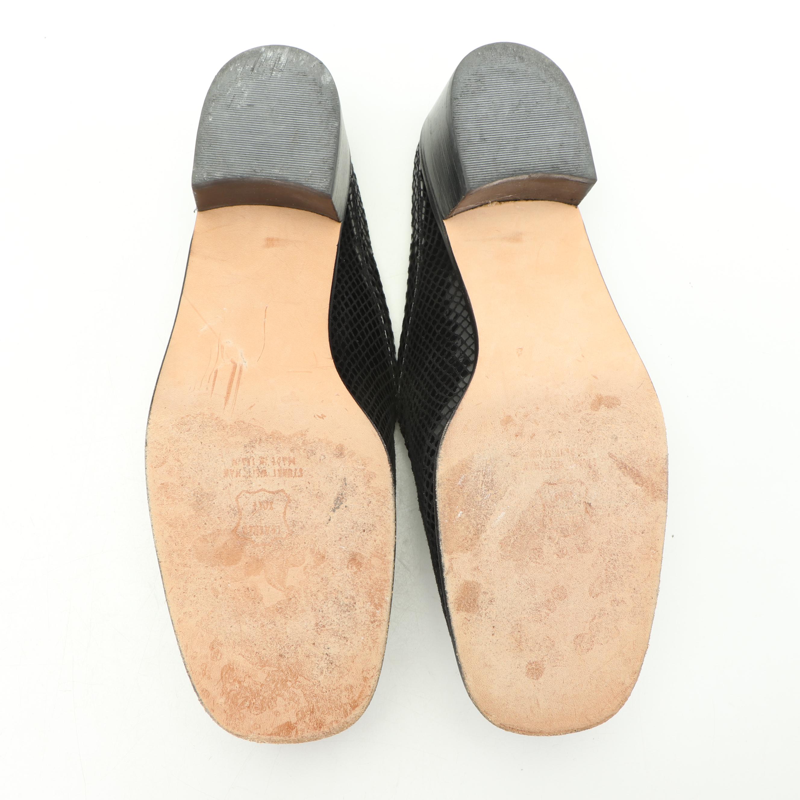 Women's Stuart Weitzman and Cole Haan Leather Wedge Shoes