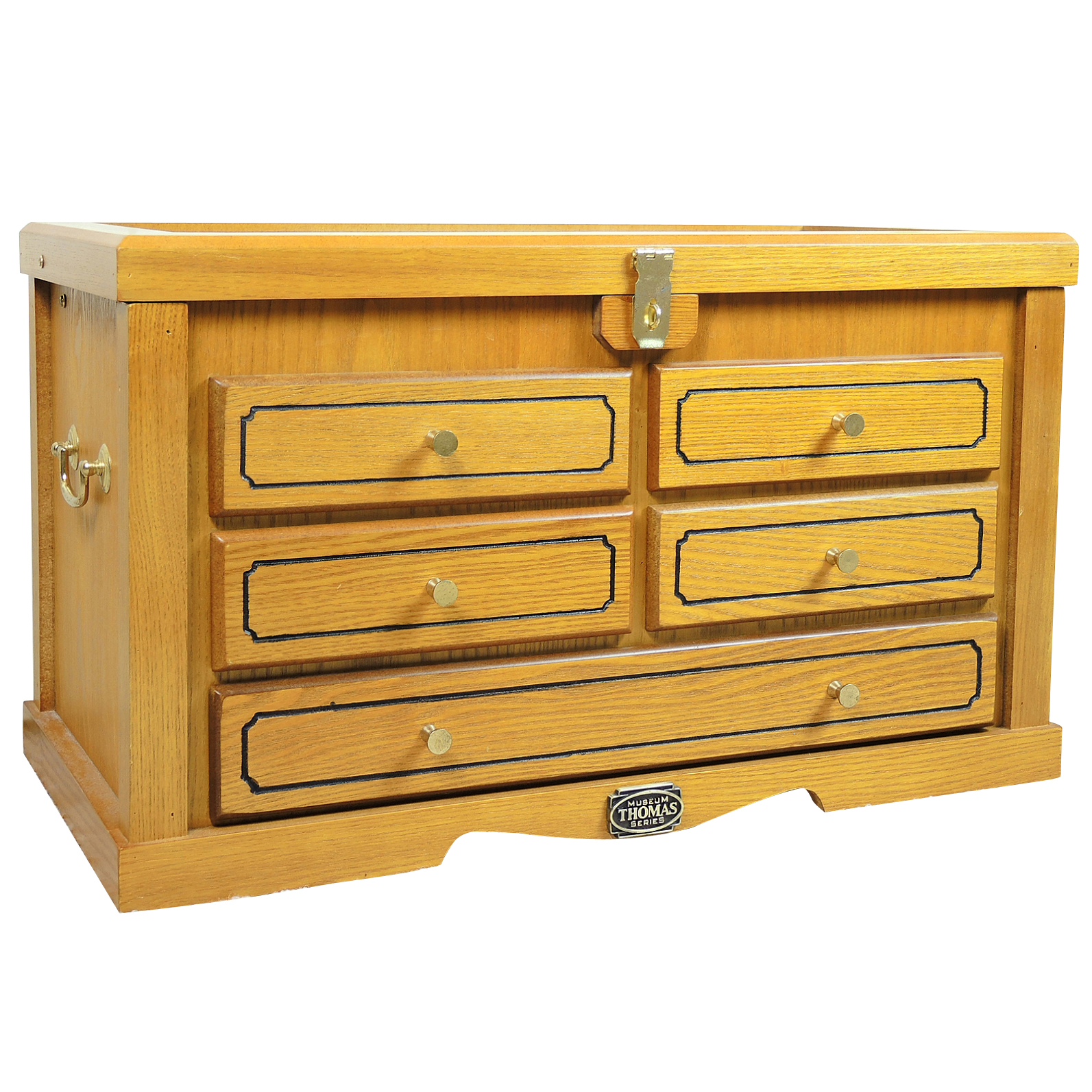 North American Hunting Club Wooden Knife Cabinet