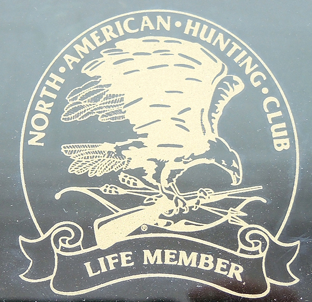 North American Hunting Club Wooden Knife Cabinet