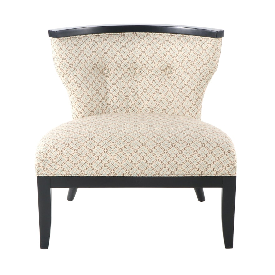 Contemporary Upholstered Occasional Chair, 21st Century