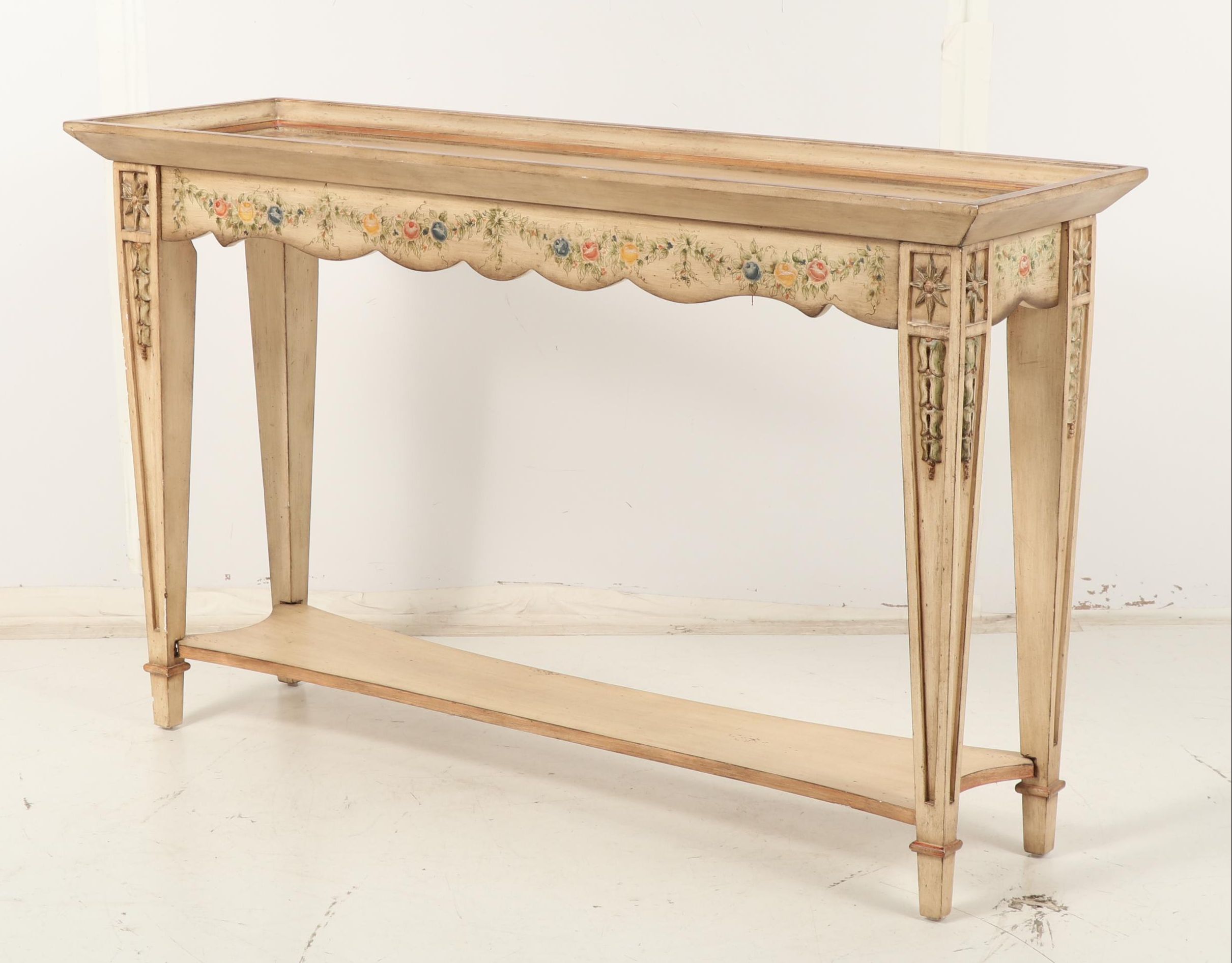 Contemporary Painted Console Table