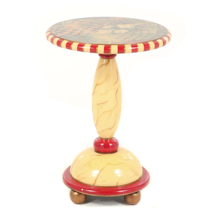 Wooden Accent Pedestal