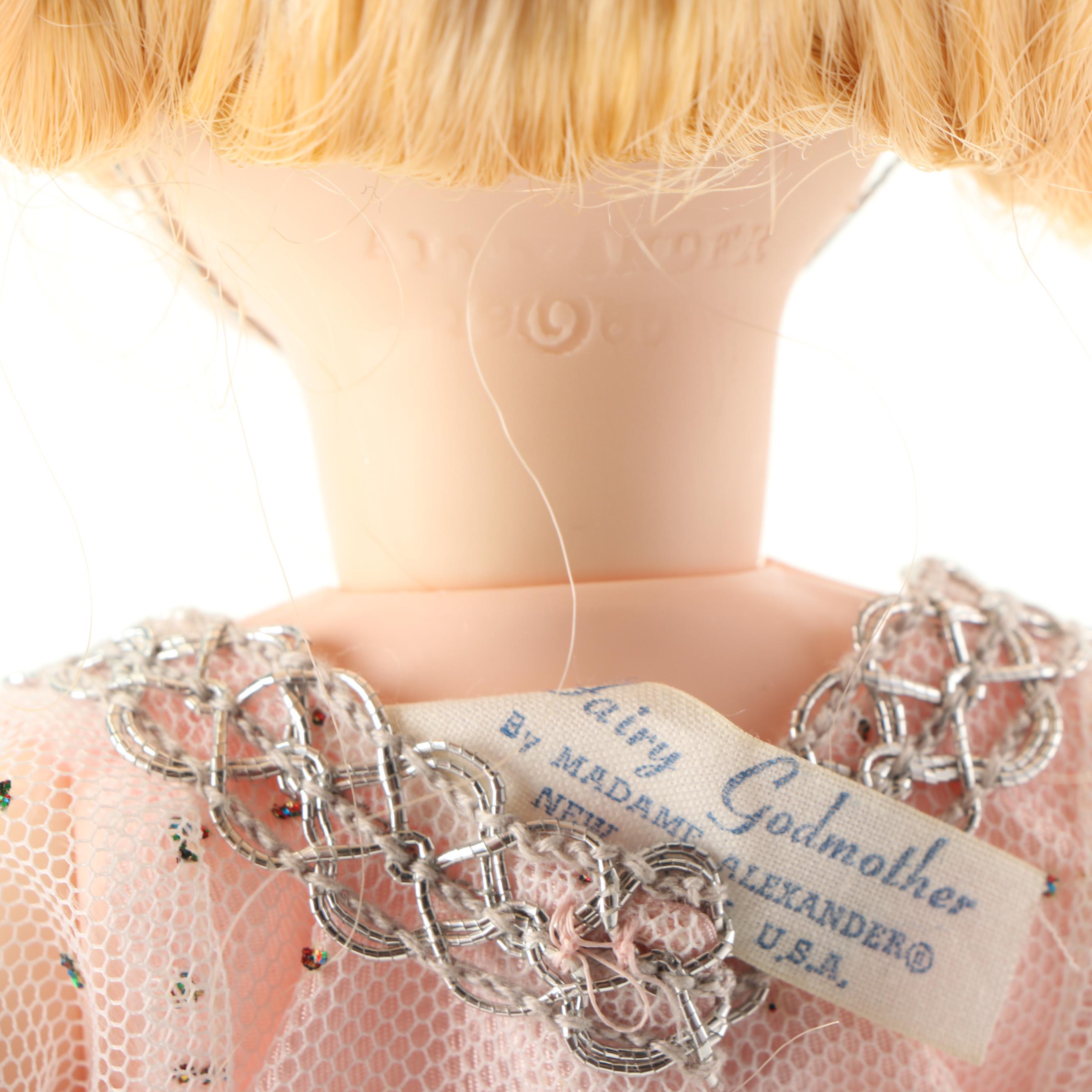 Madame Alexander "Poor Cinderella", "Cinderella" and "Fairy God-Mother" Dolls