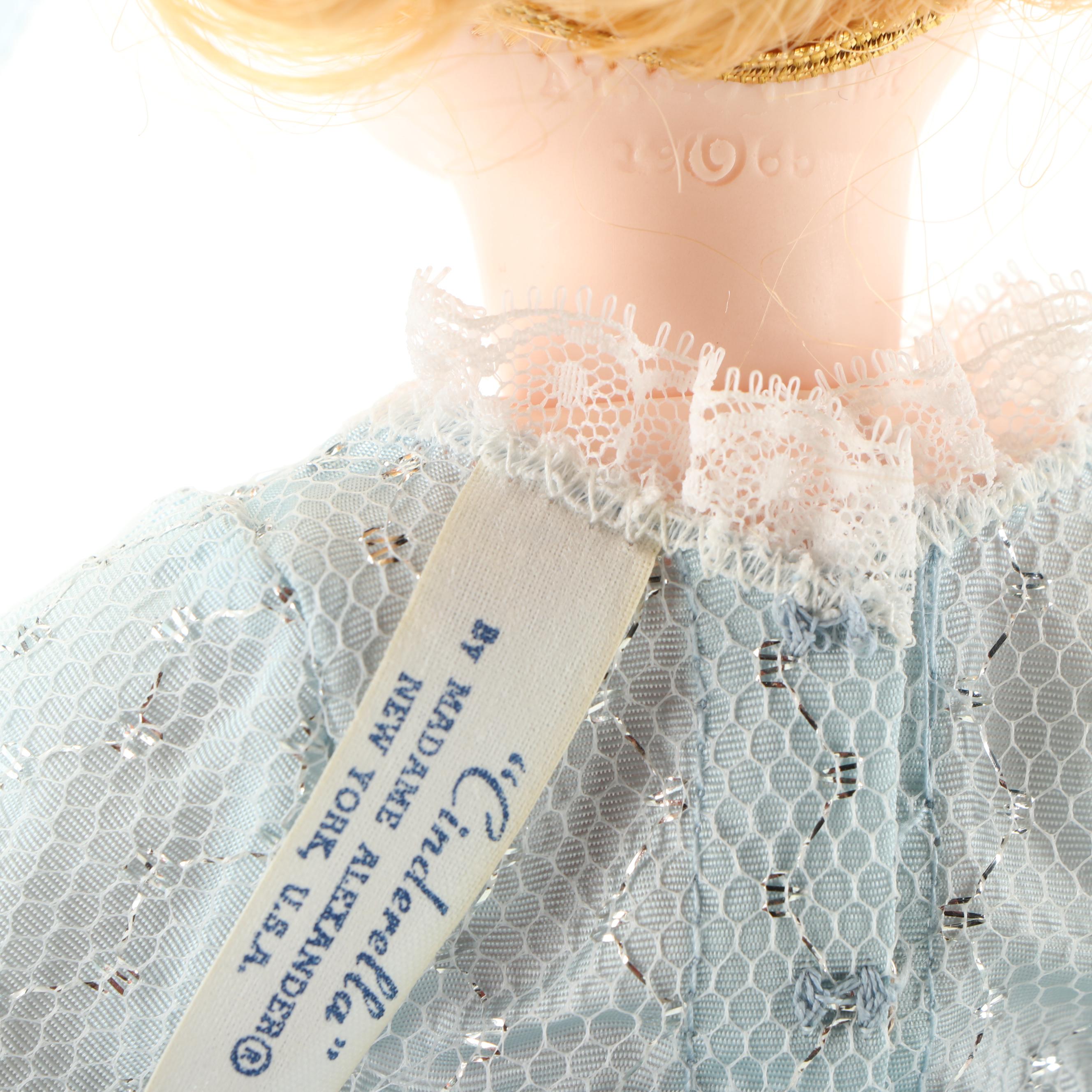 Madame Alexander "Poor Cinderella", "Cinderella" and "Fairy God-Mother" Dolls