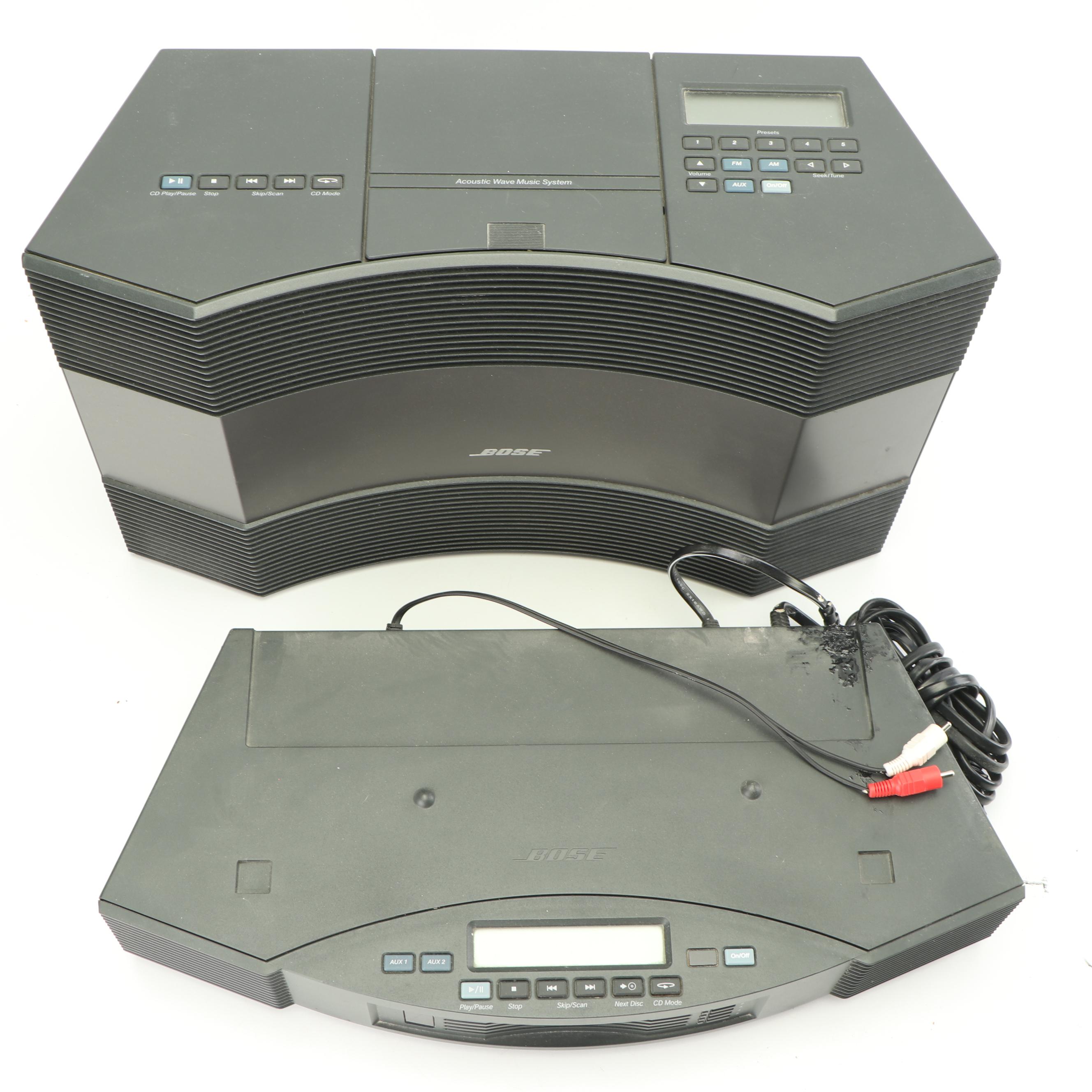 Bose Acoustic Wave Music System Model CD-3000 and Multi-Disc Changer