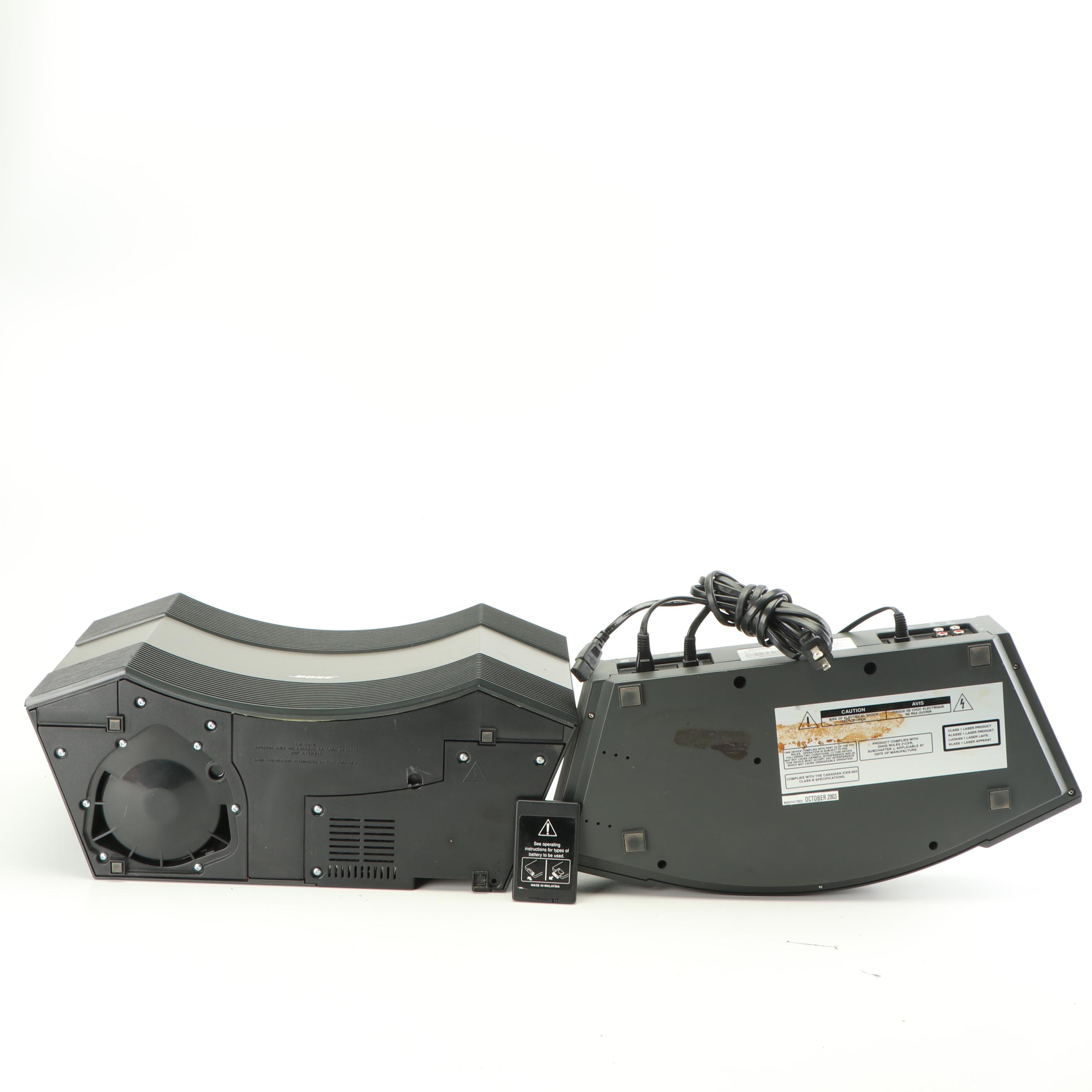 Bose Acoustic Wave Music System Model CD-3000 and Multi-Disc Changer