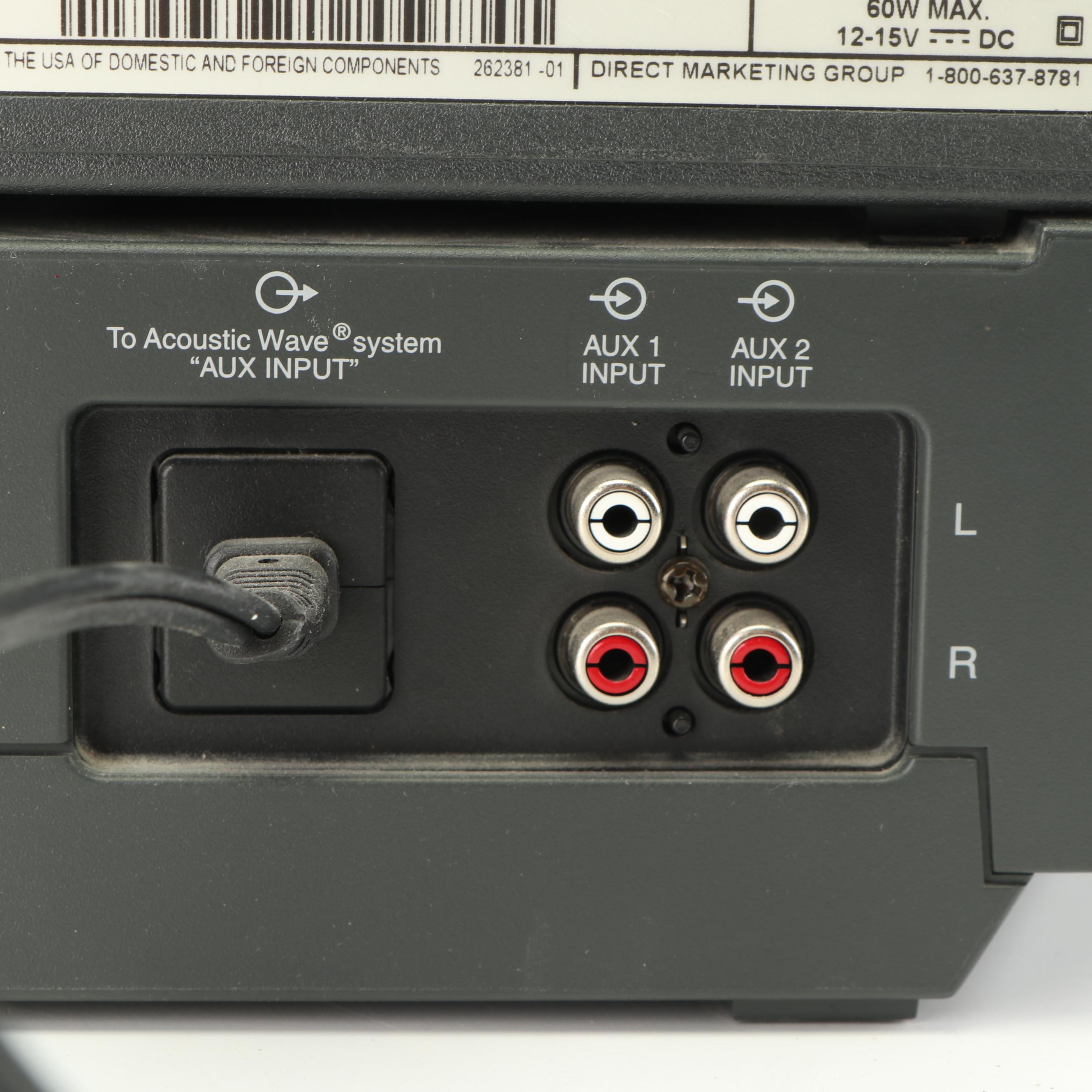 Bose Acoustic Wave Music System Model CD-3000 and Multi-Disc Changer