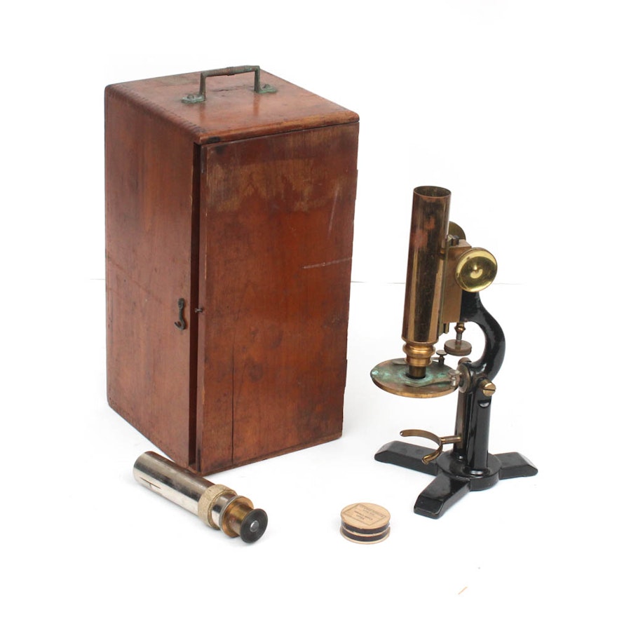 Antique Student's Microscope