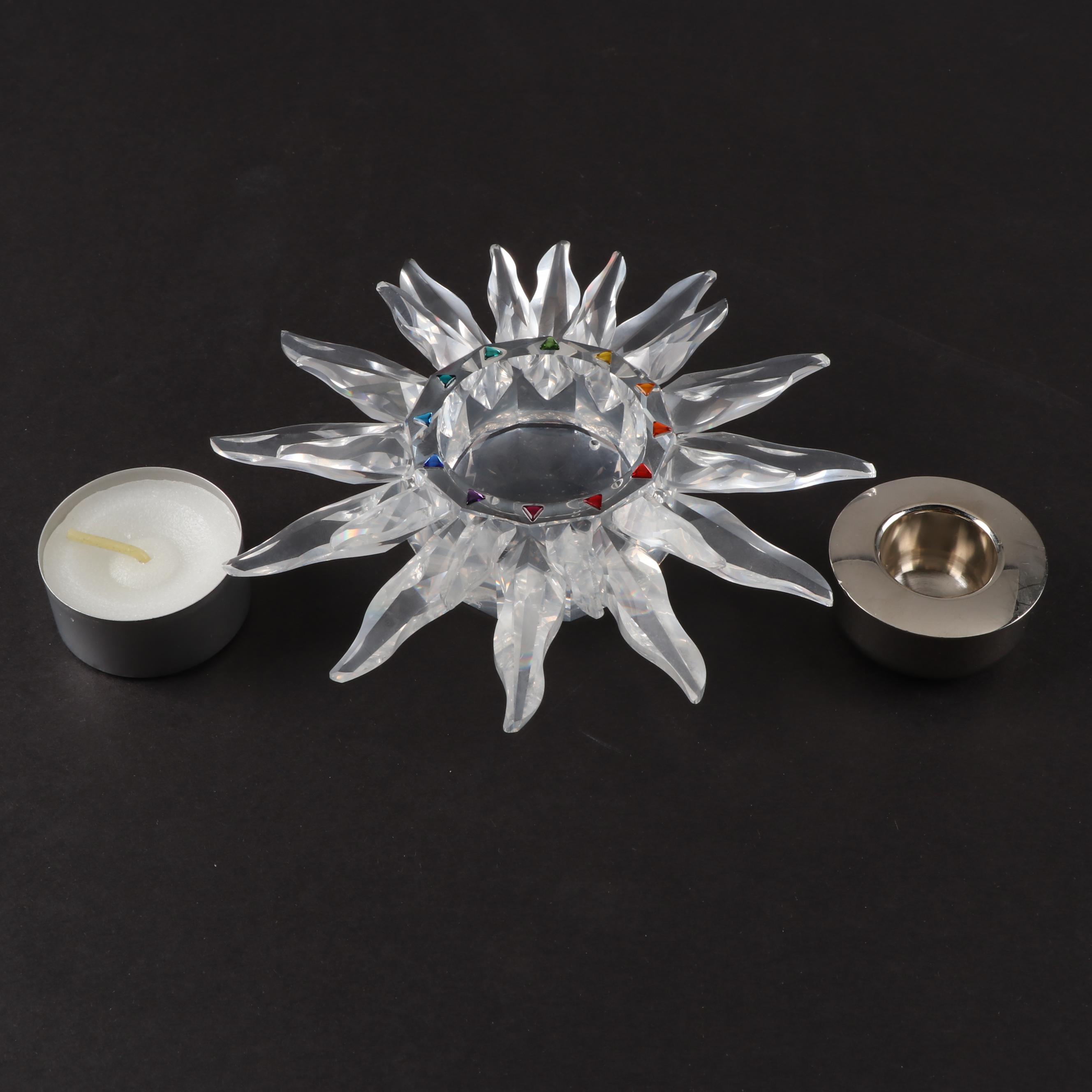 Swarovski Crystal Candle Holders