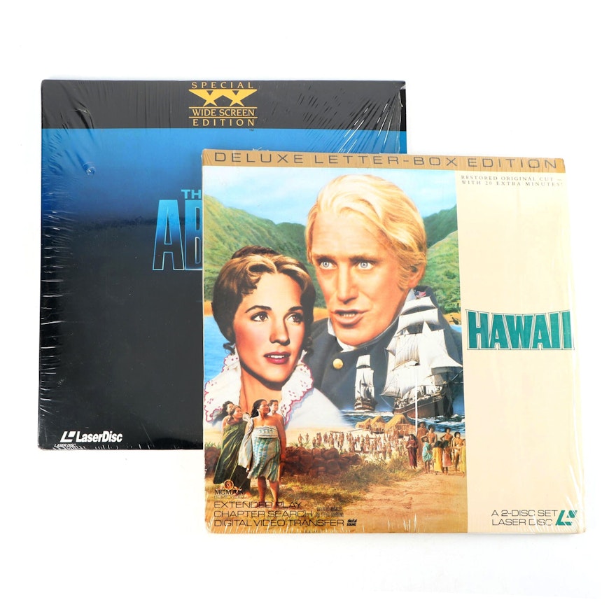 "Hawaii" and "The Abyss" LaserDiscs, 1990s