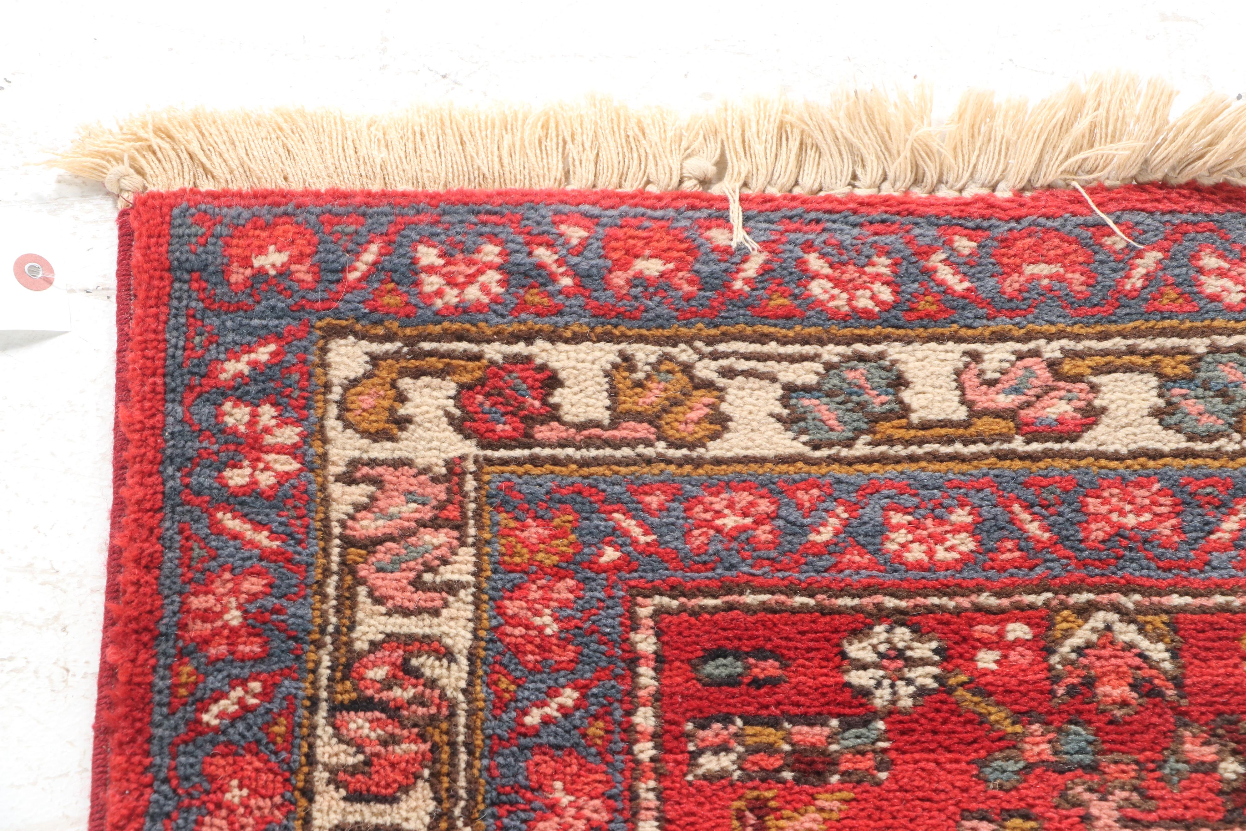Louis de Poortere Belgian Machine Made Wool "Kadjar" Heriz Style Rug