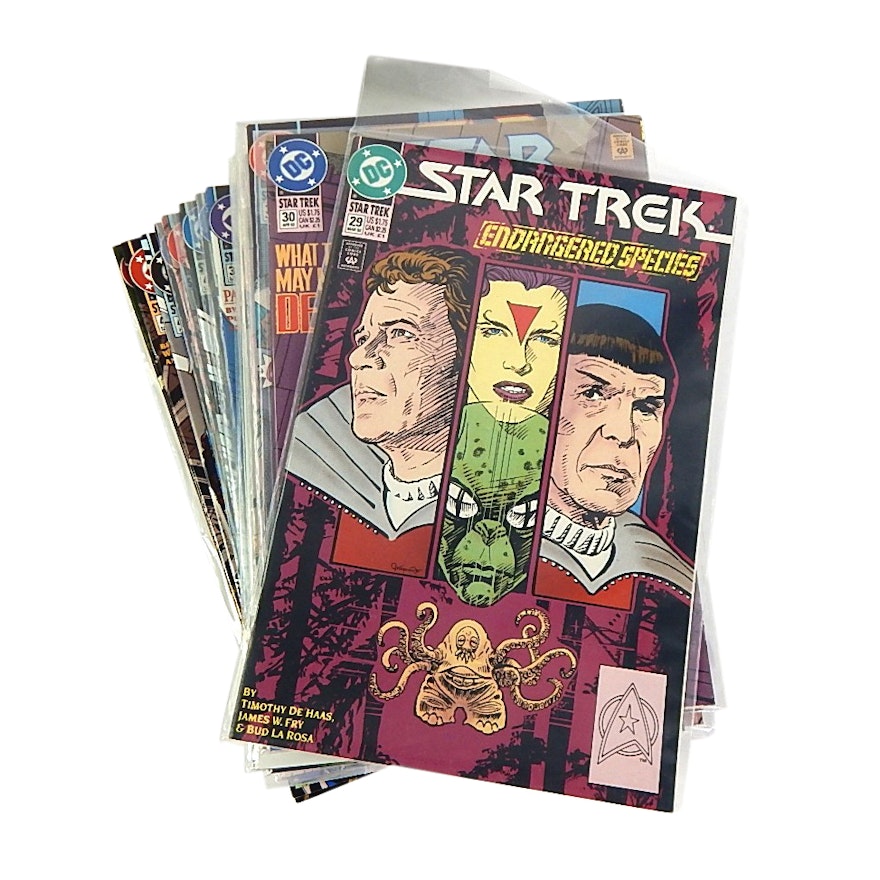 1990s "Star Trek: Endangered Species" Comic Issues #29 to #80