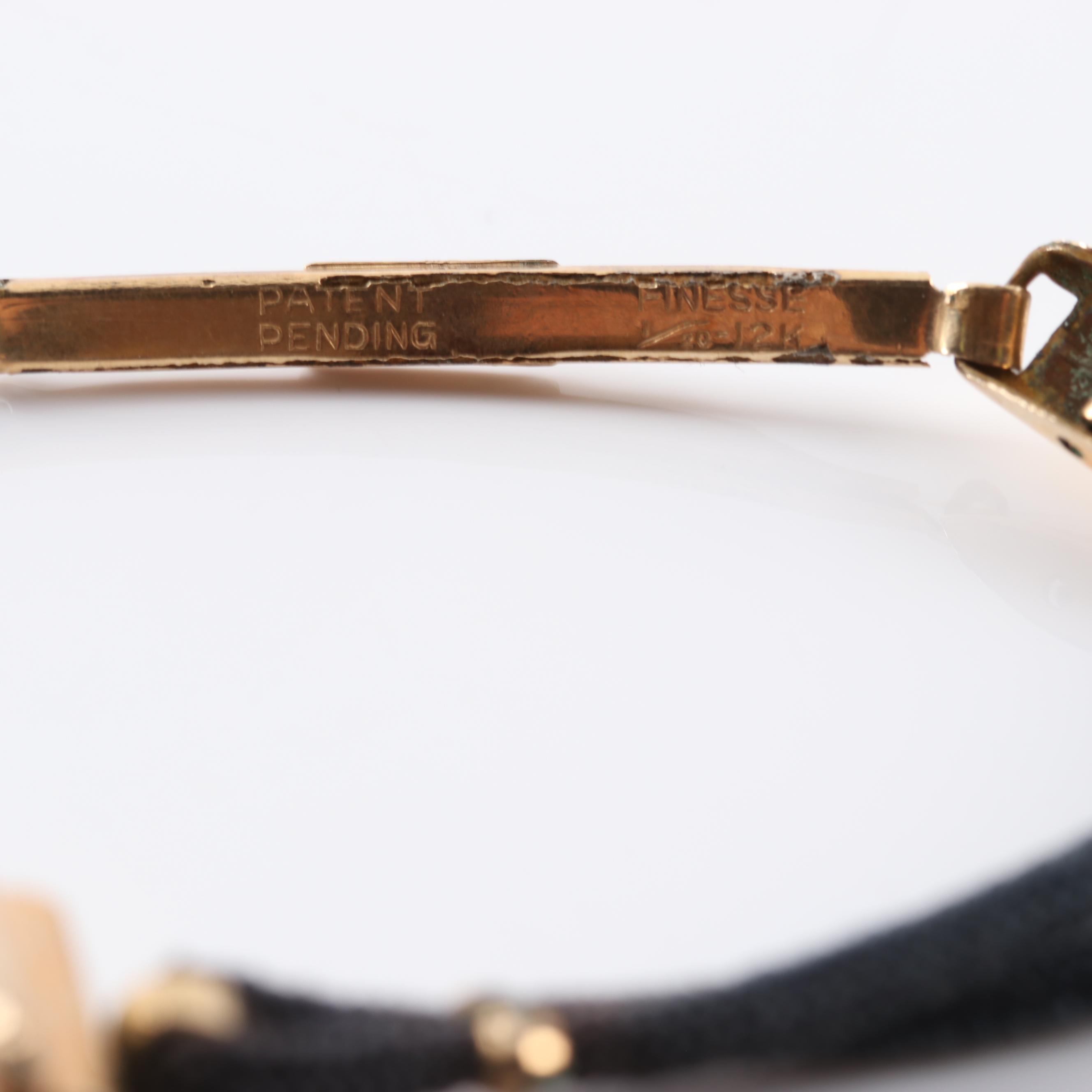 Gold Tone Bulova and Hamilton Watches