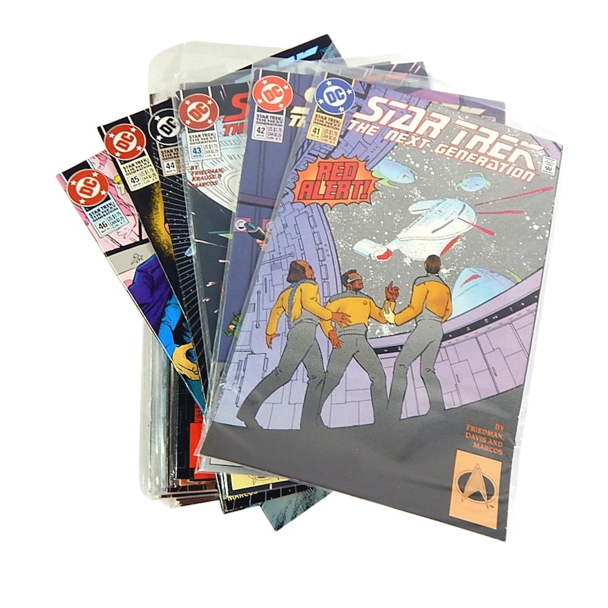 Bronze Age "Star Trek: The Next Generation" Comics #41-80