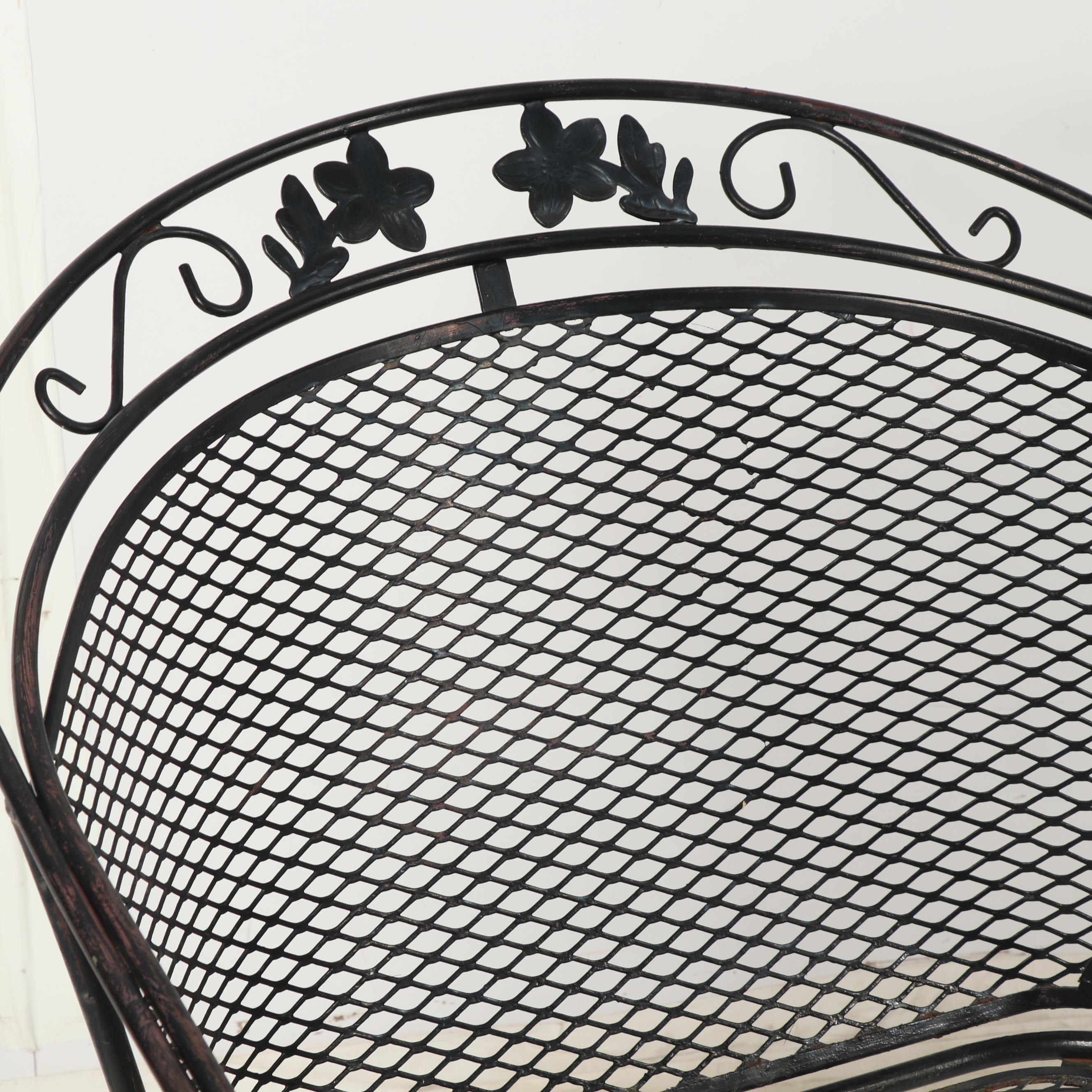 Pair of Patio Chairs and Table