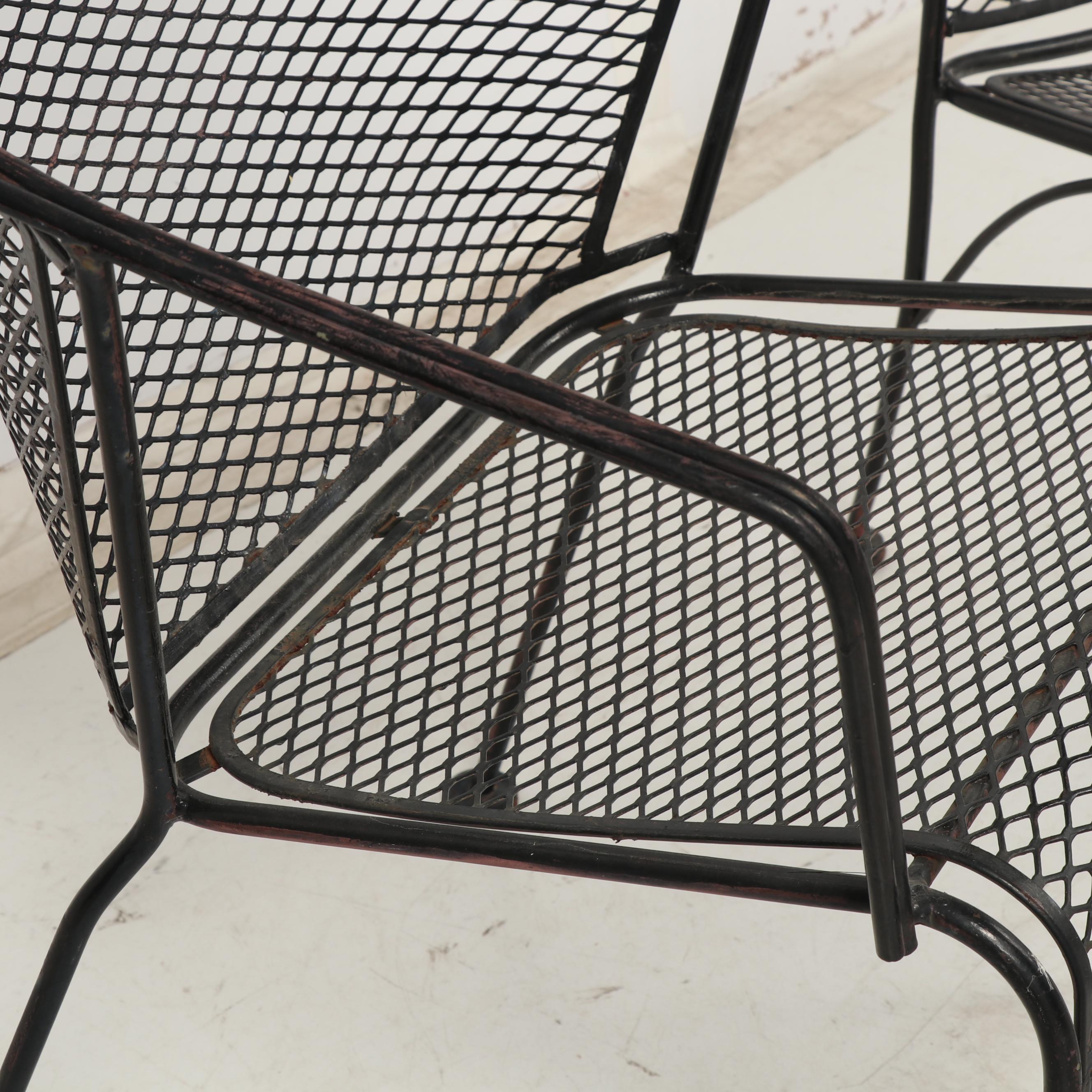 Pair of Patio Chairs and Table