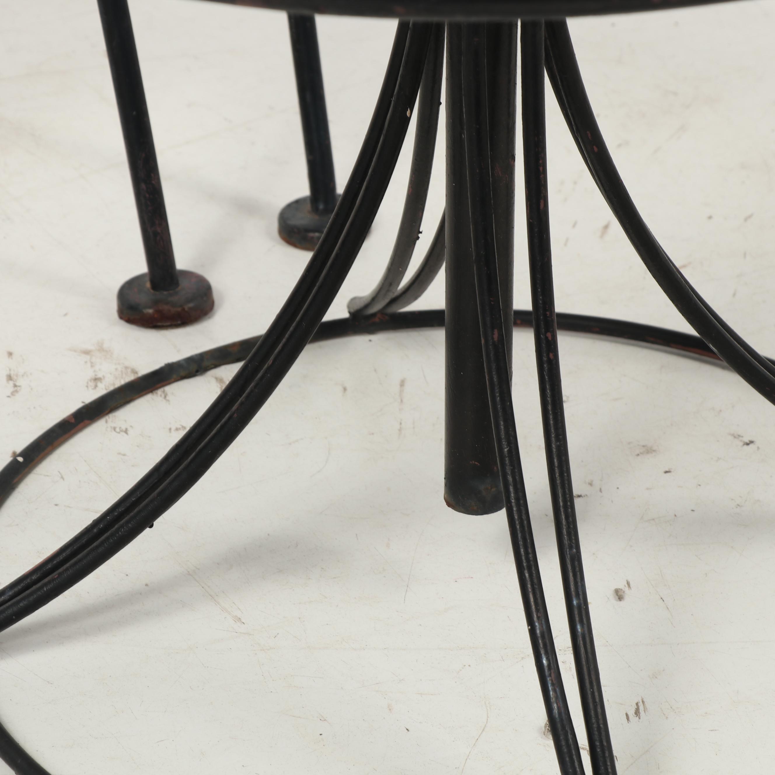 Pair of Patio Chairs and Table