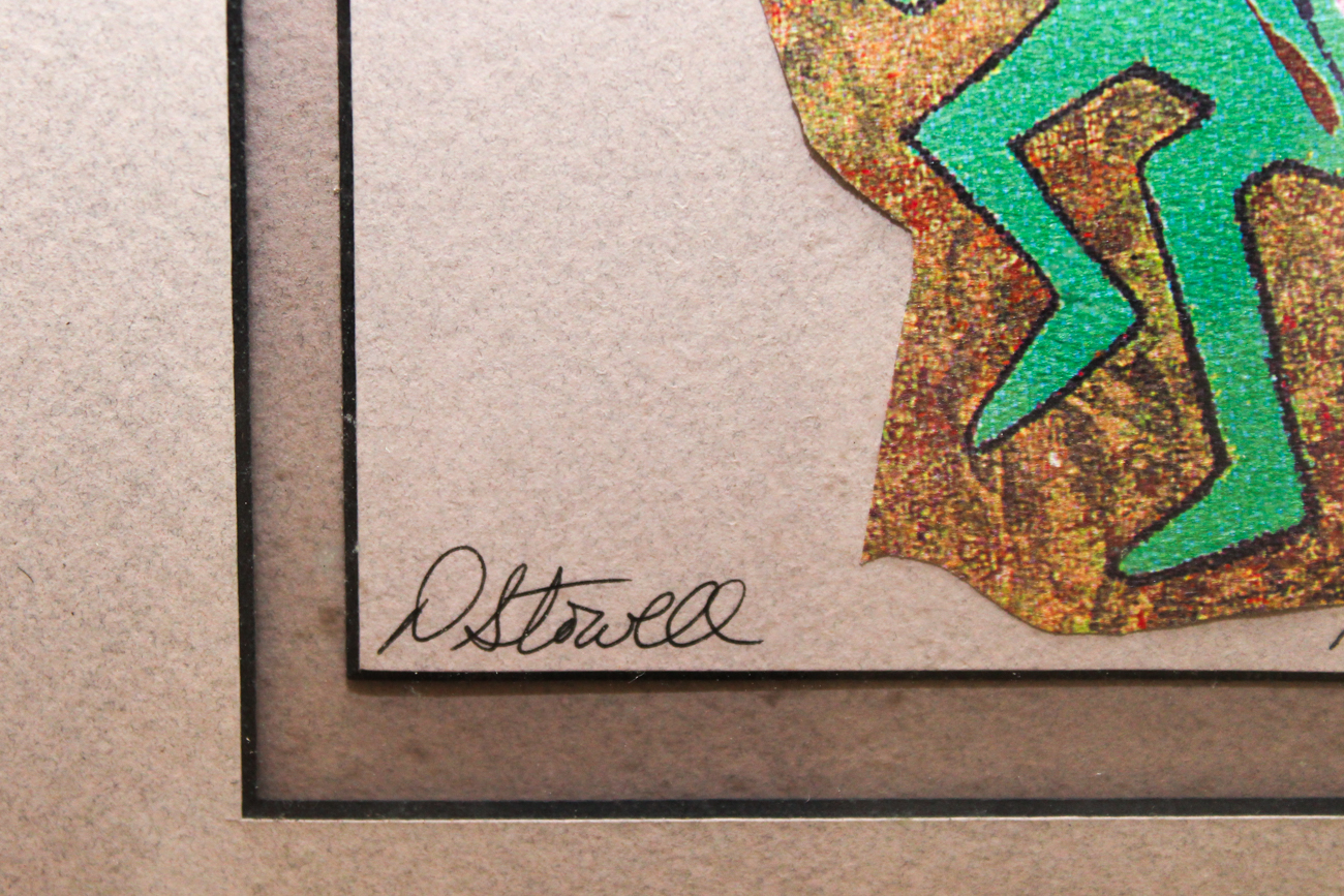D. Stowell Serigraph of Kokopelli
