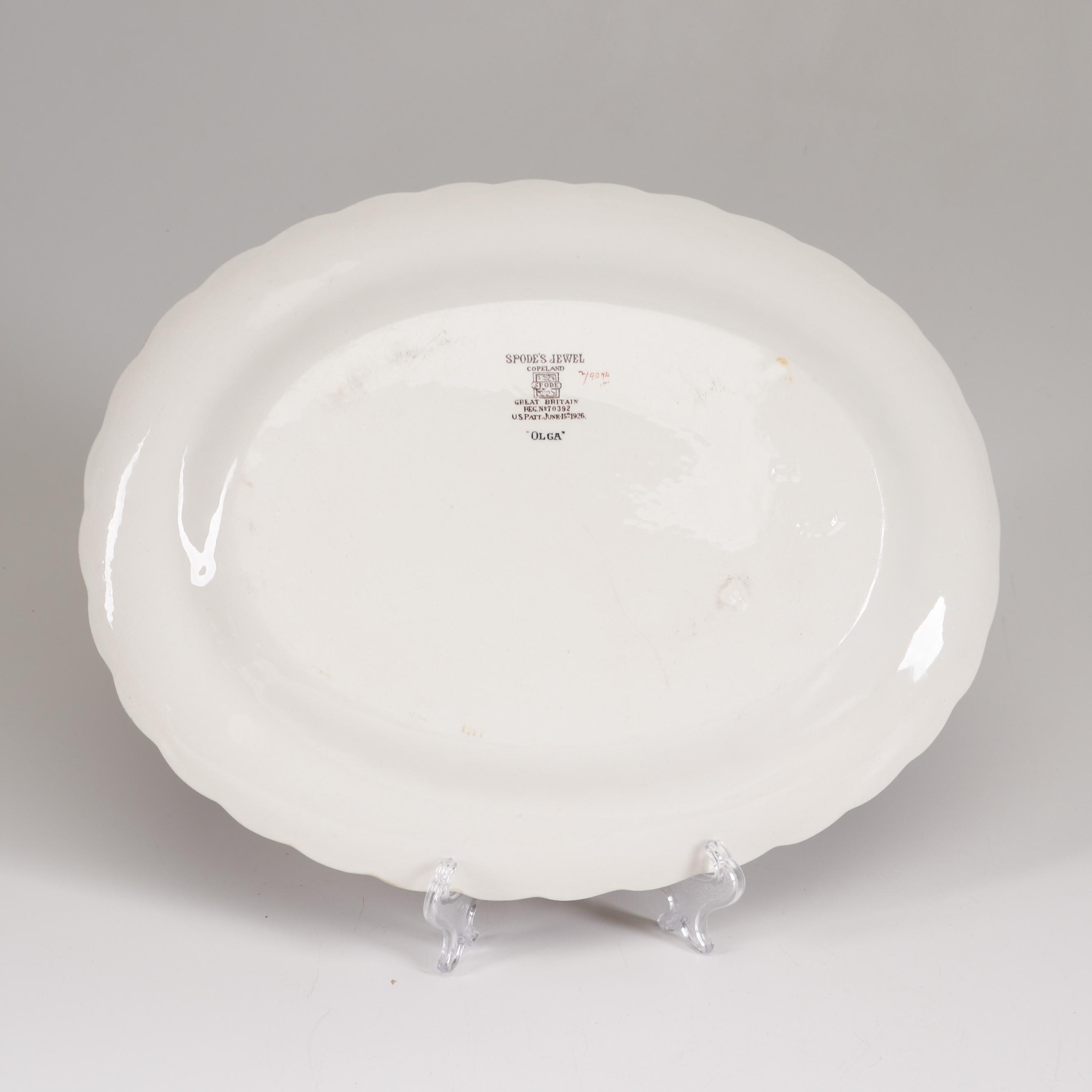 Copeland Spode "Spode's Jewel" Ironstone Tableware, Early/Mid 20th Century