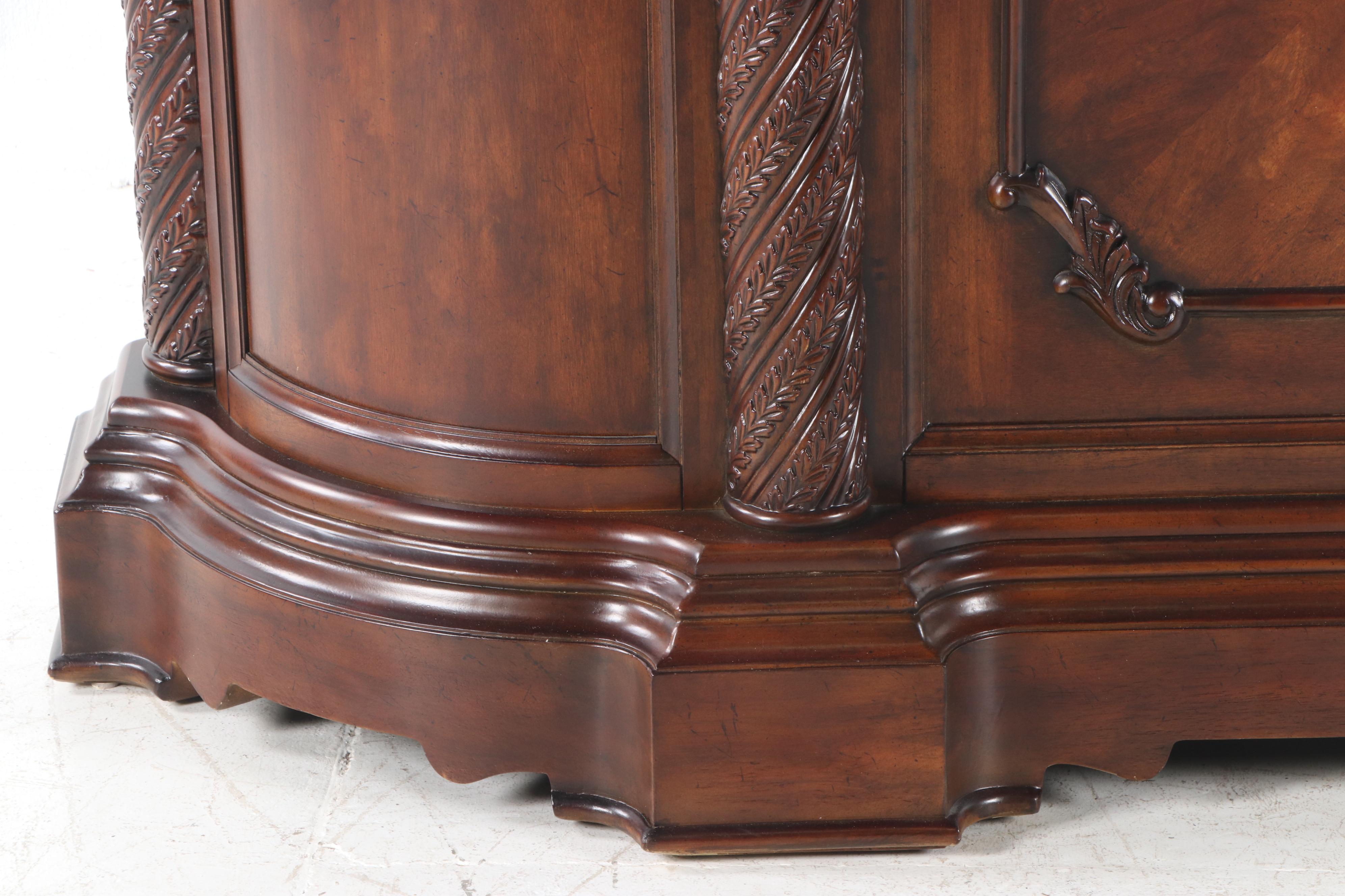 Contemporary Marble Top Bar