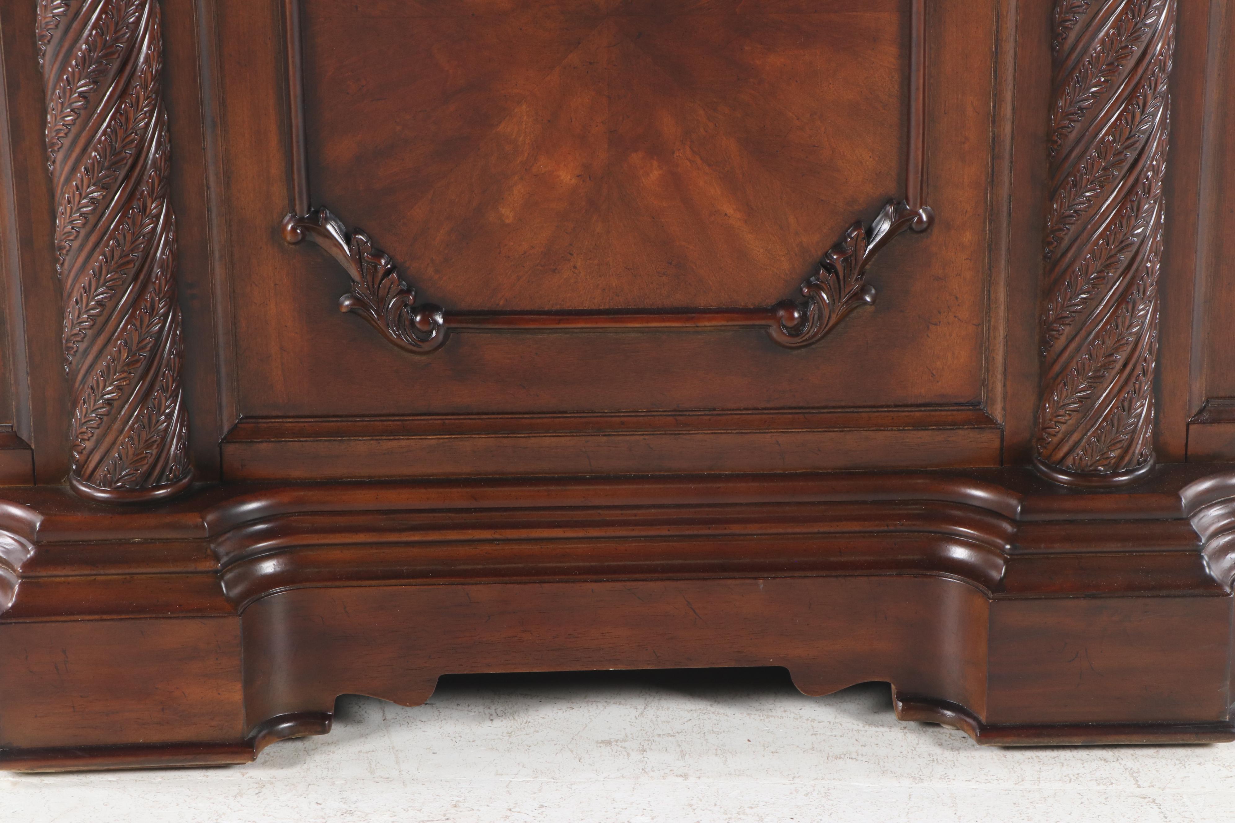 Contemporary Marble Top Bar