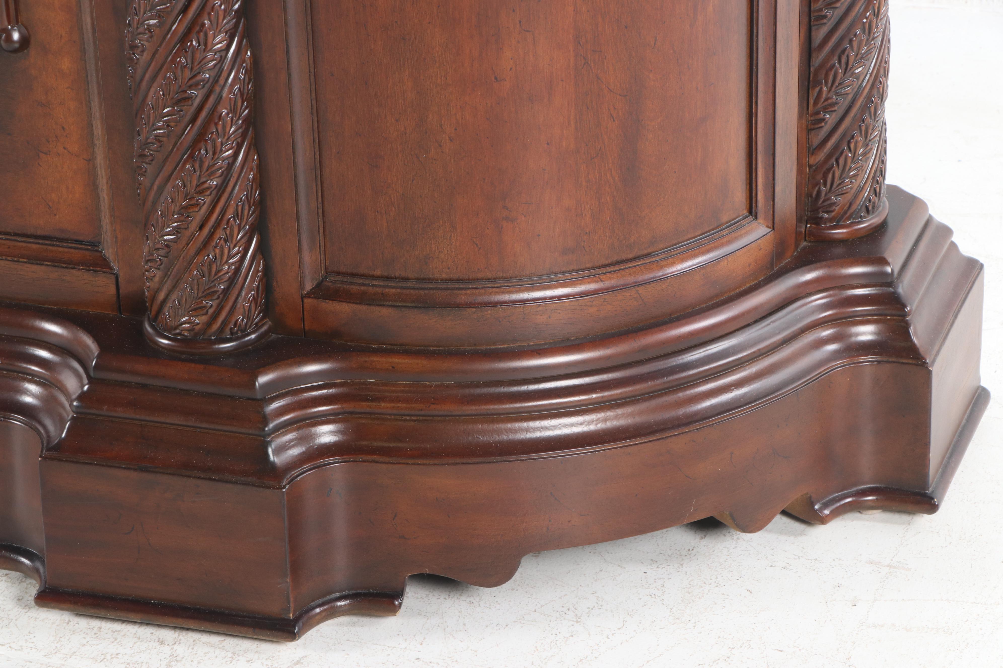 Contemporary Marble Top Bar