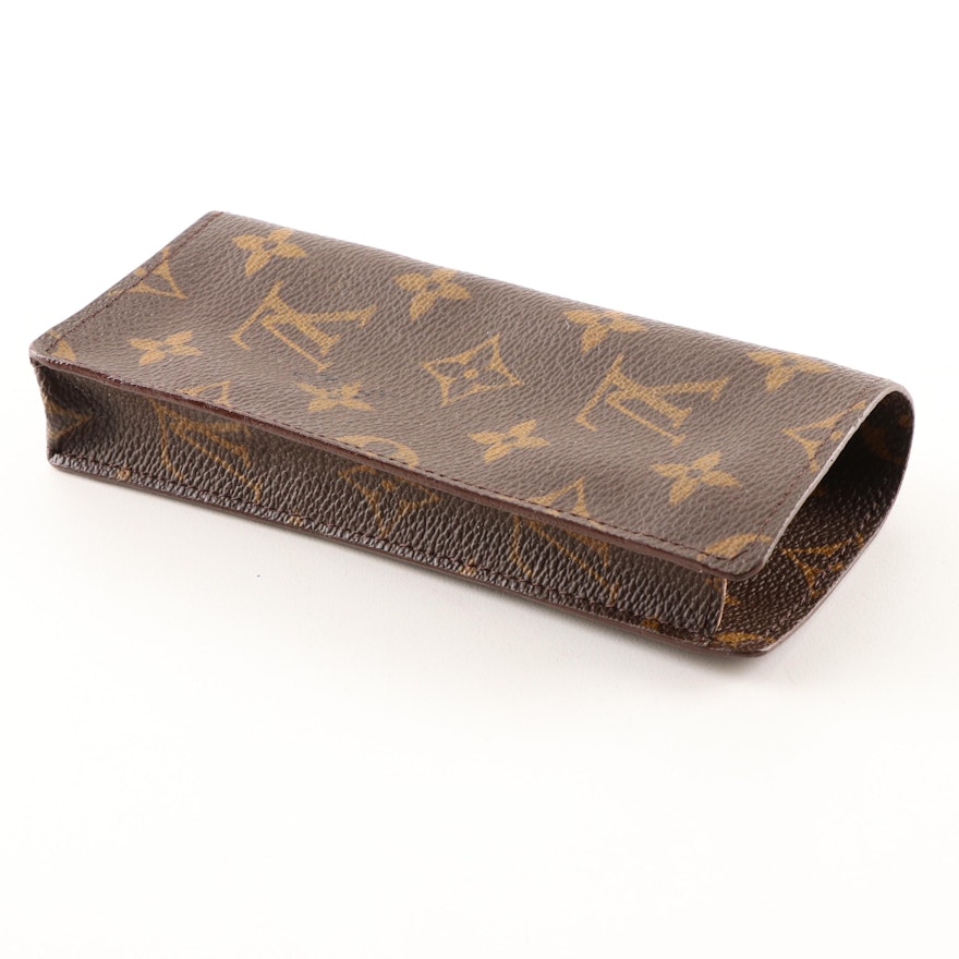 Louis Vuitton Monogram Canvas Eyeglass Case, Made in France