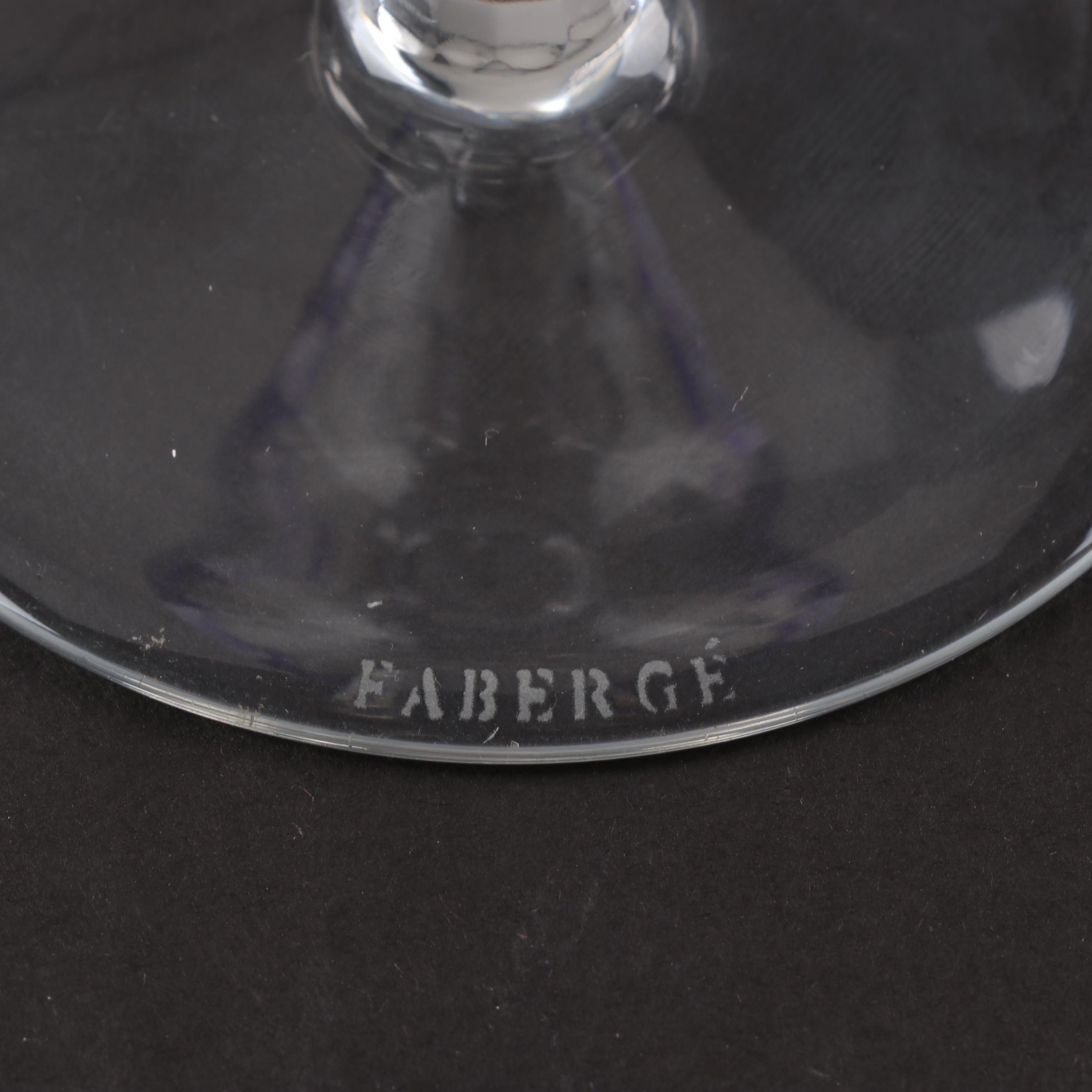 Faberge "Grand Duke" Martini Set