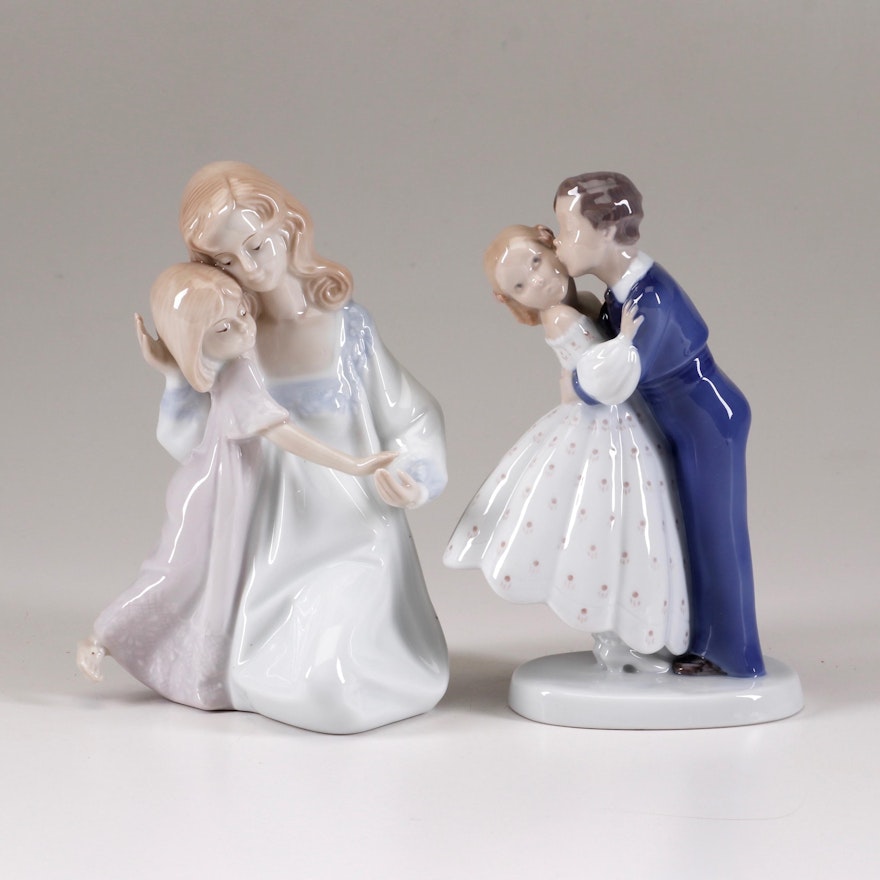 Porcelain Figurines Featuring Royal Copenhagen