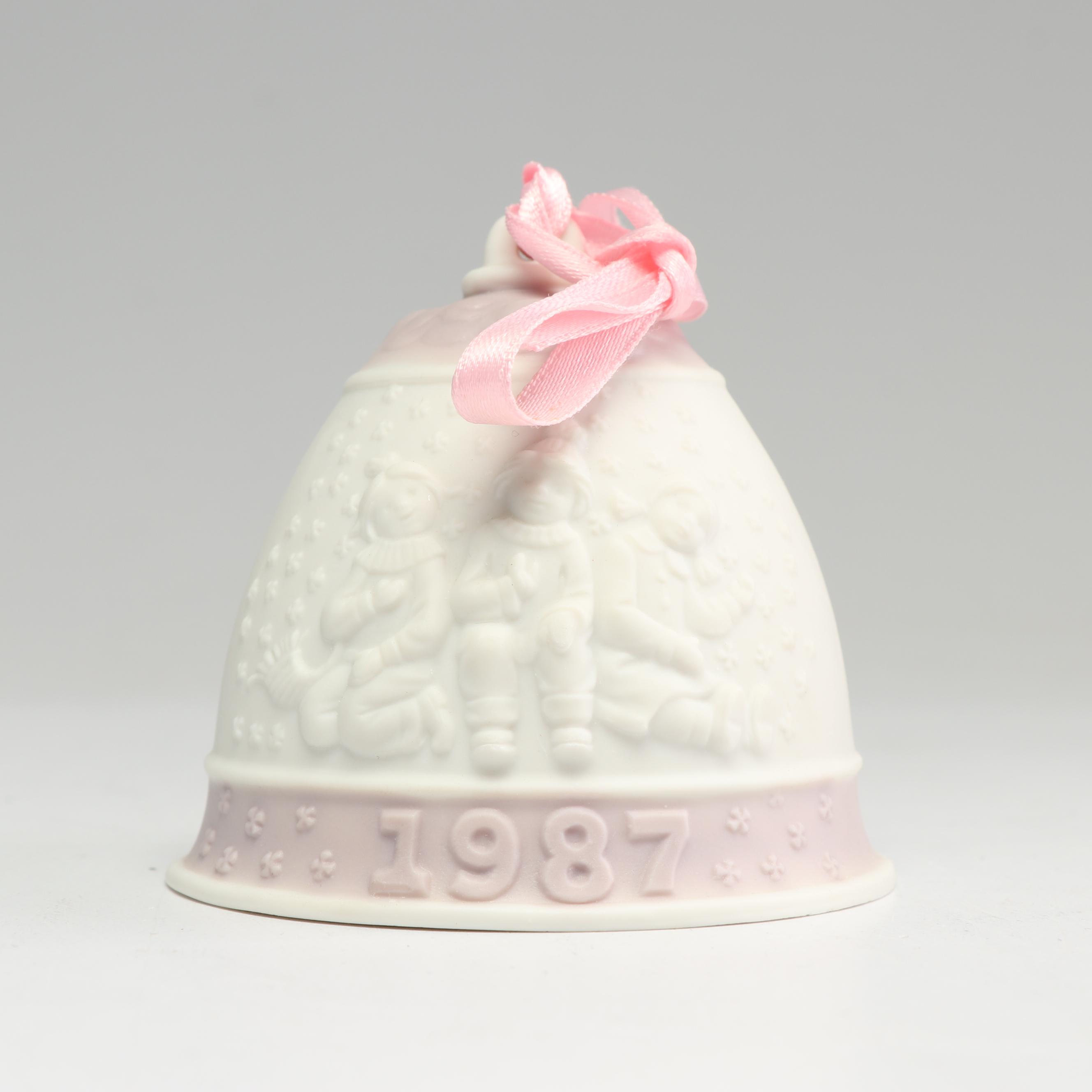 Lladró 1987 Annual Christmas Bell