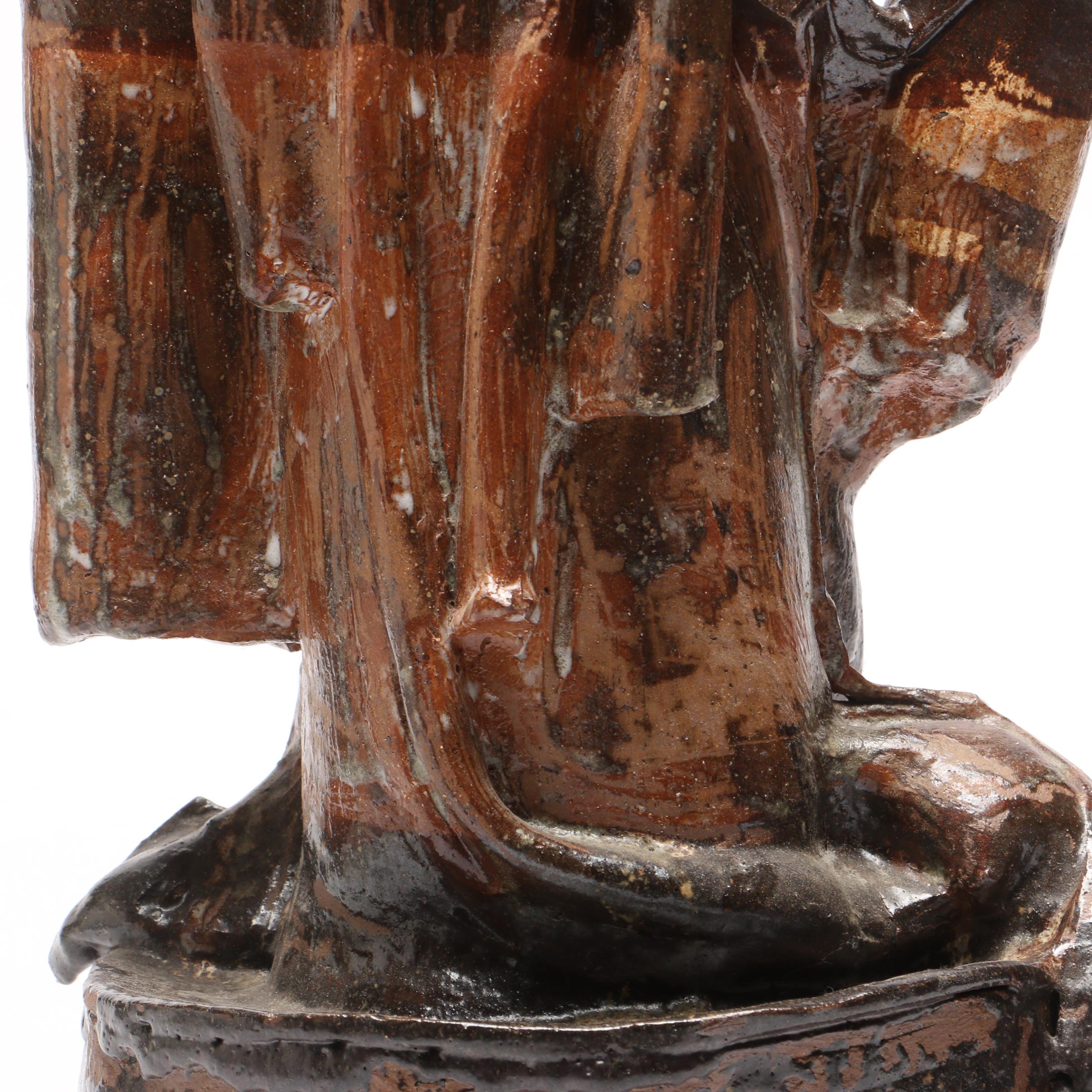 William Leizman Abstract Ceramic Sculpture