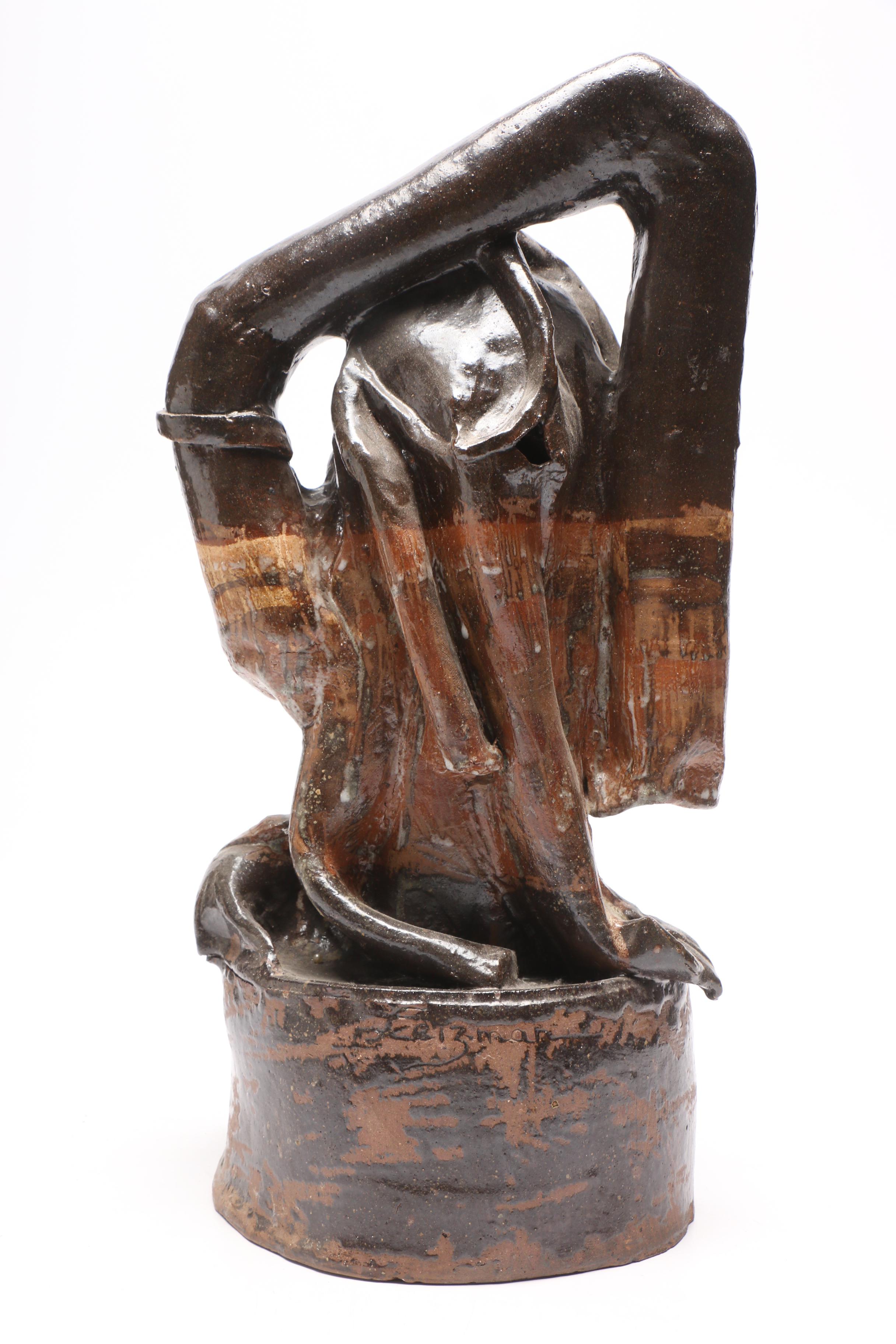 William Leizman Abstract Ceramic Sculpture