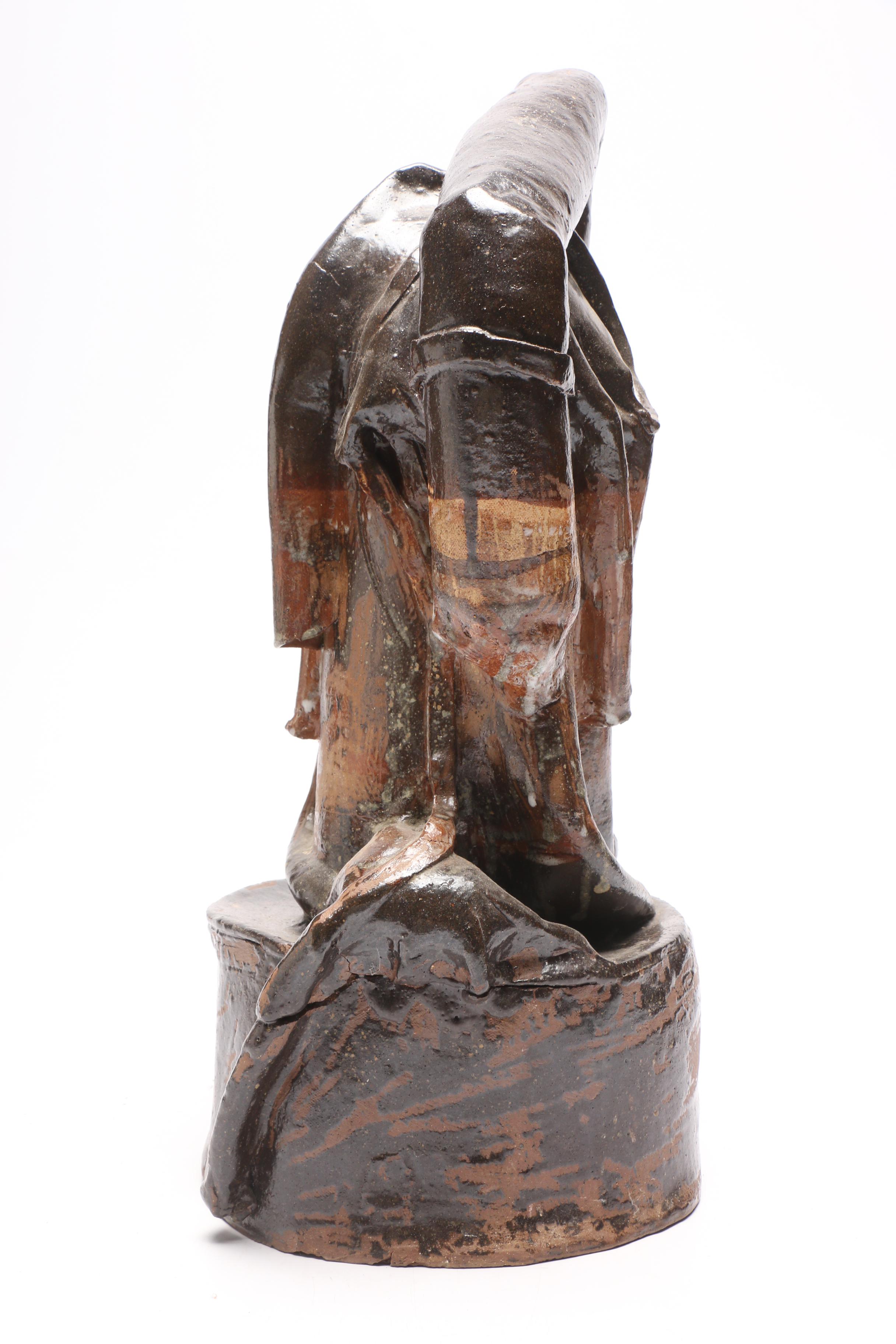 William Leizman Abstract Ceramic Sculpture