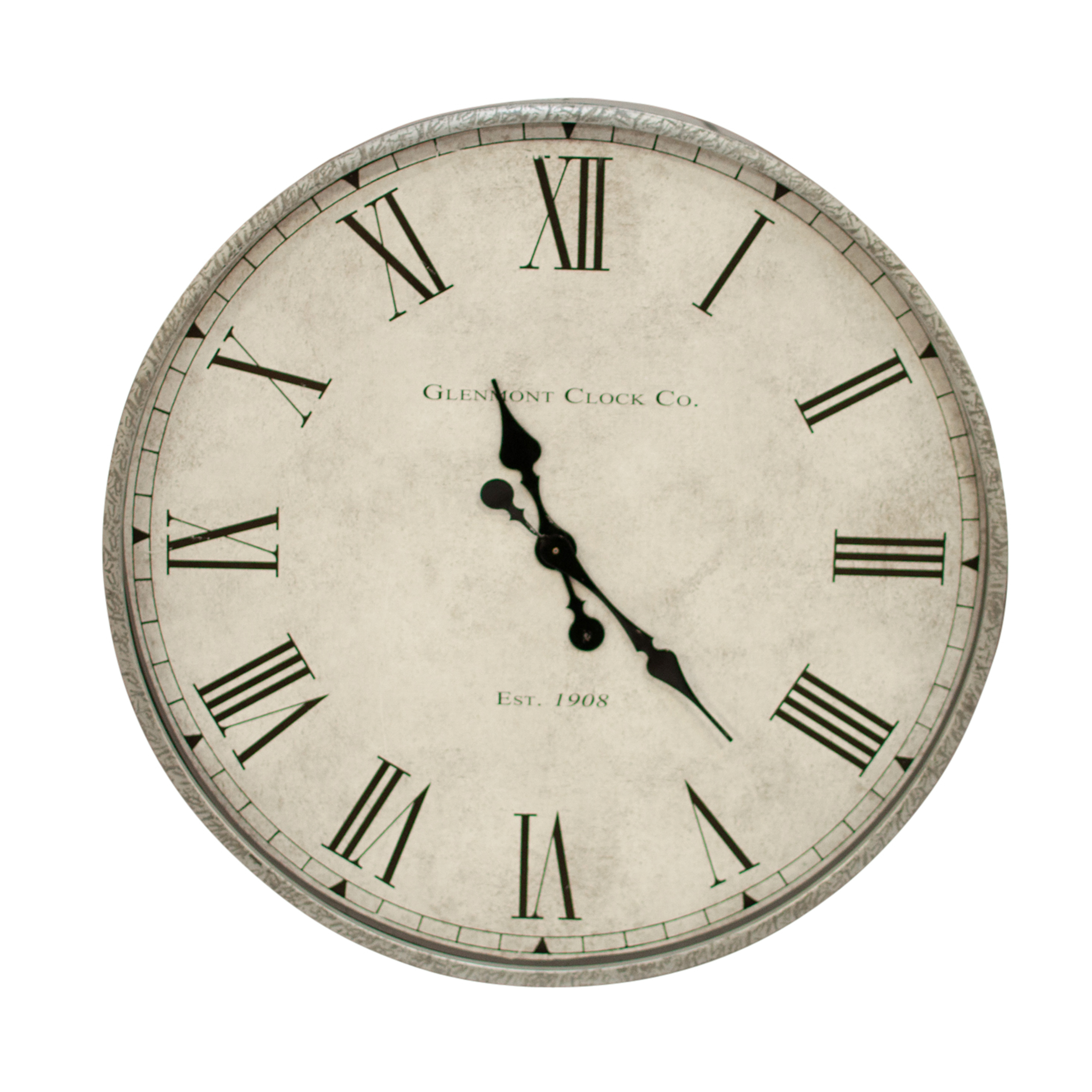 Glenmont Clock Co. Round Wall Clock, Contemporary